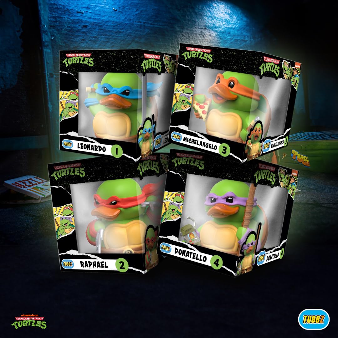 TUBBZ Boxed Edition Raphael Collectible Vinyl Rubber Duck Figure | 9 cm 6
