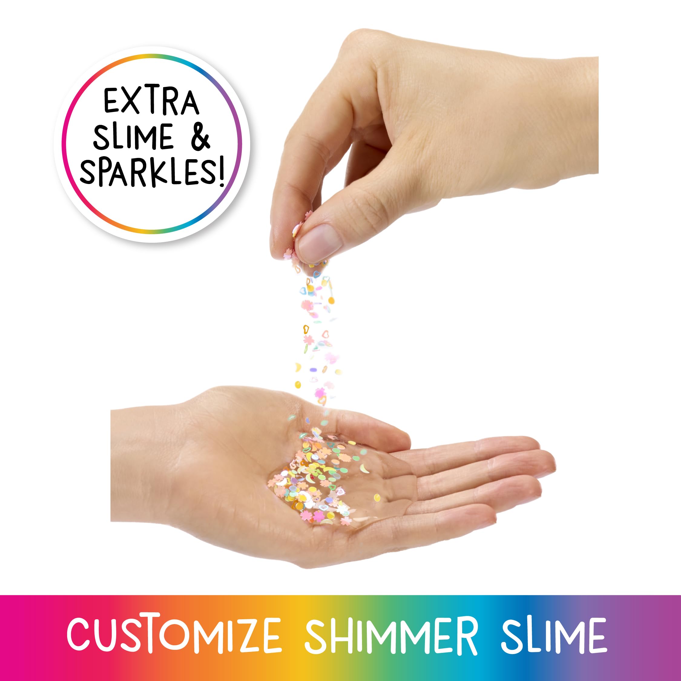 Rainbow High Rainbow Shimmers with Slime - Bella (Pink) - 28cm Fashion Doll Playset