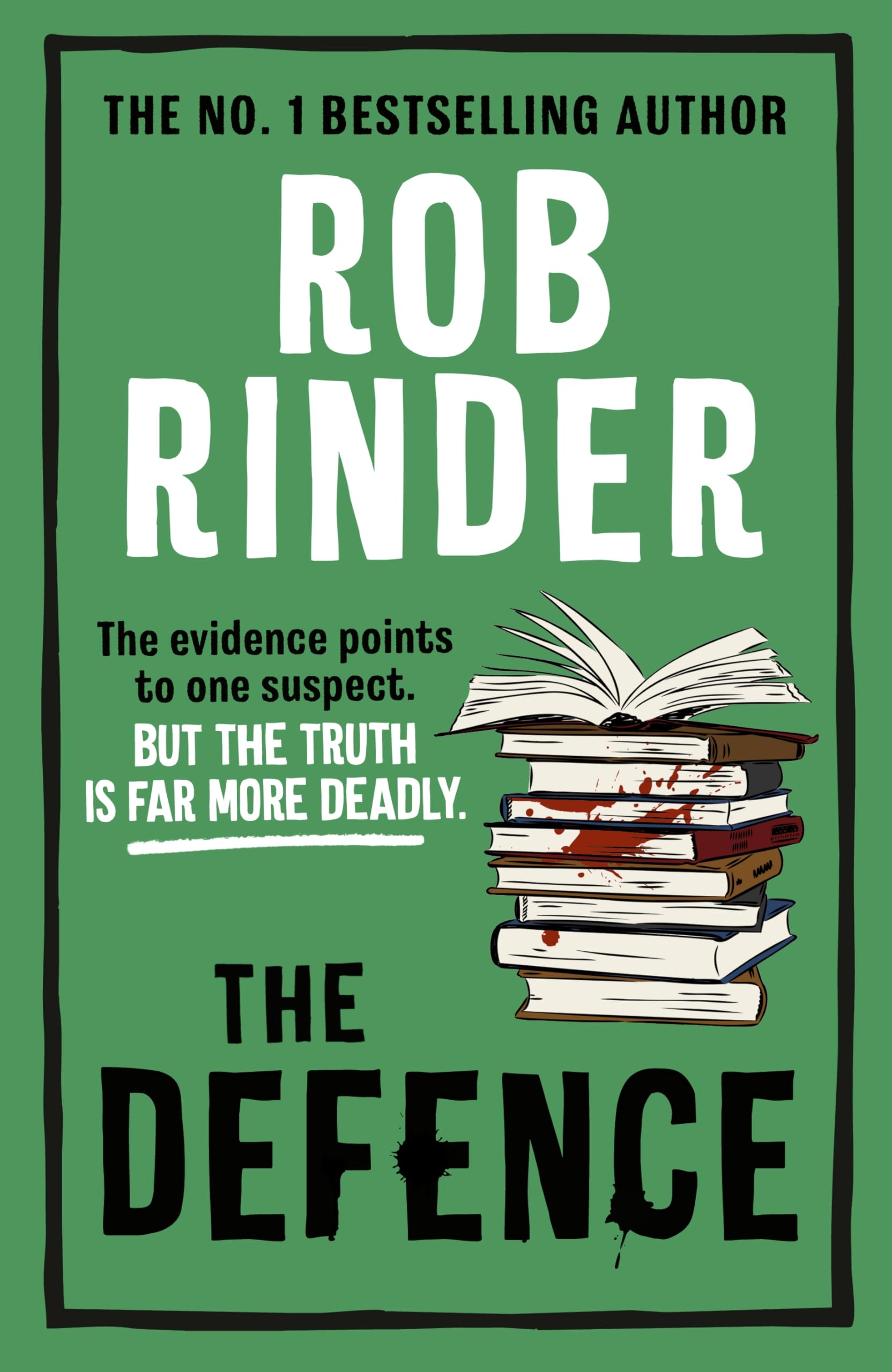 Rob Rinder - The Defence | Hardcover Mystery Novel