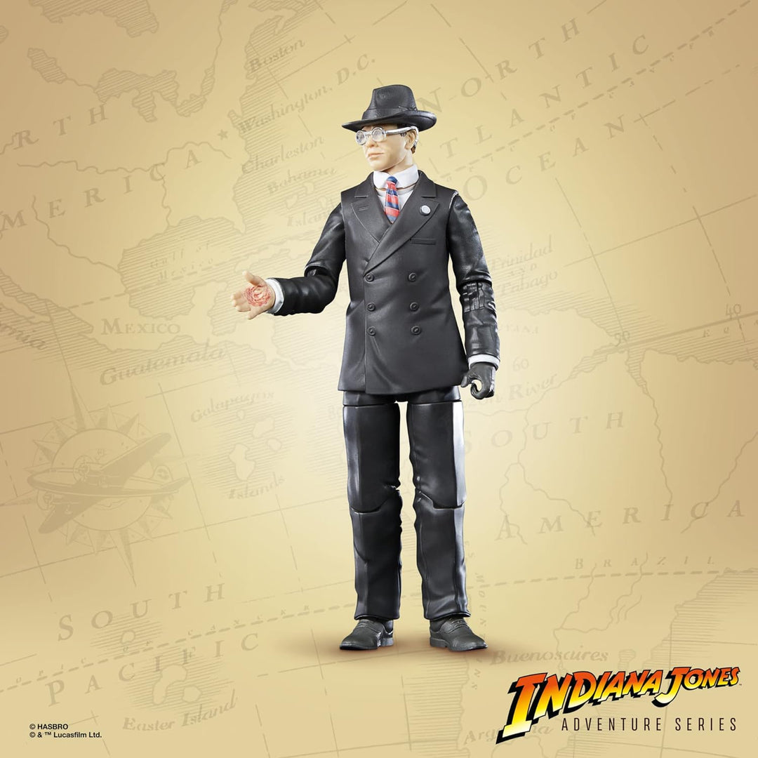 Hasbro Indiana Jones Adventure Series Raiders of the Lost Ark - Major Arnold Toht 6-Inch Action Figure (F6061)