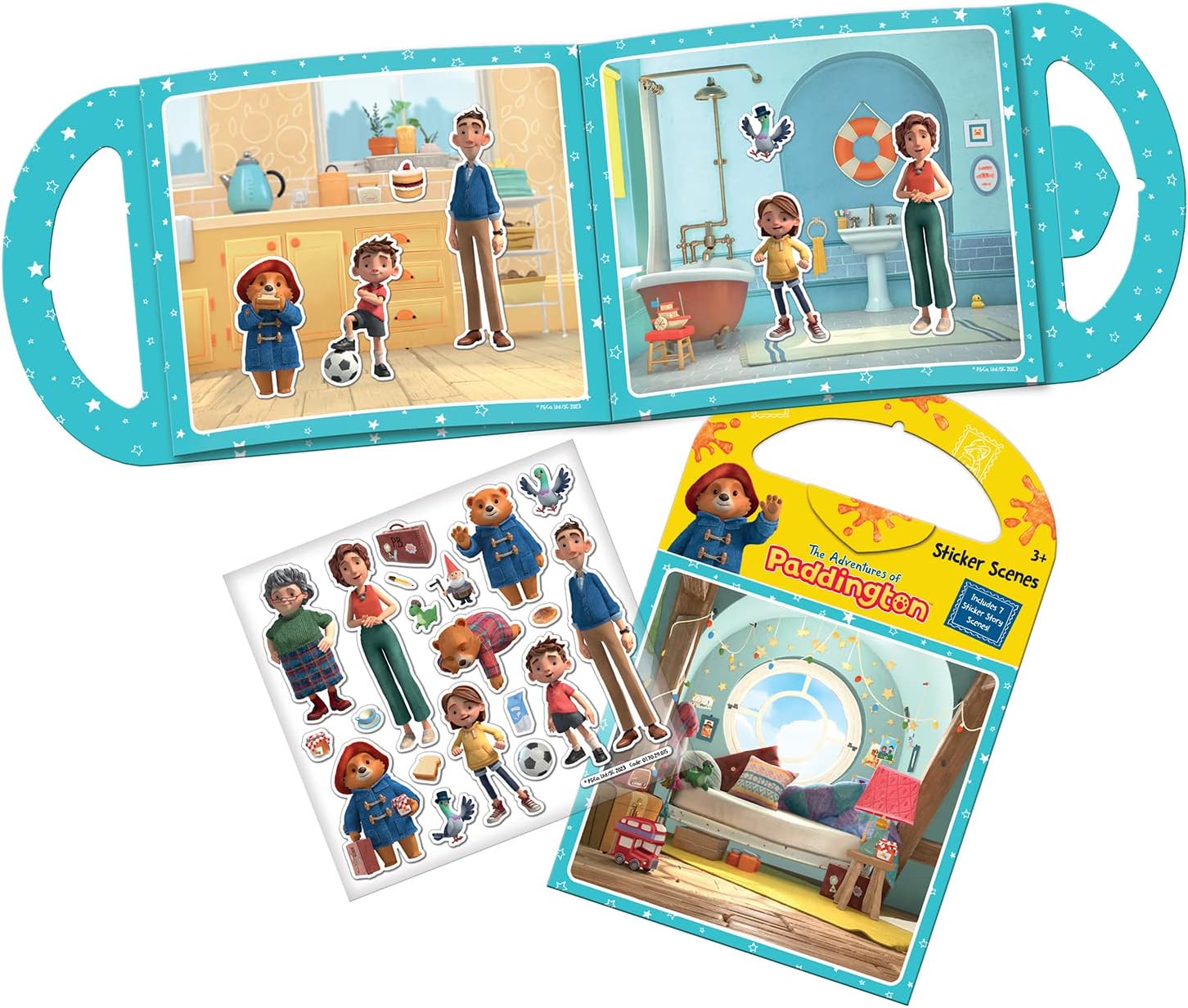 Paper Projects The Adventures of Paddington - Sticker Scene Activity Set