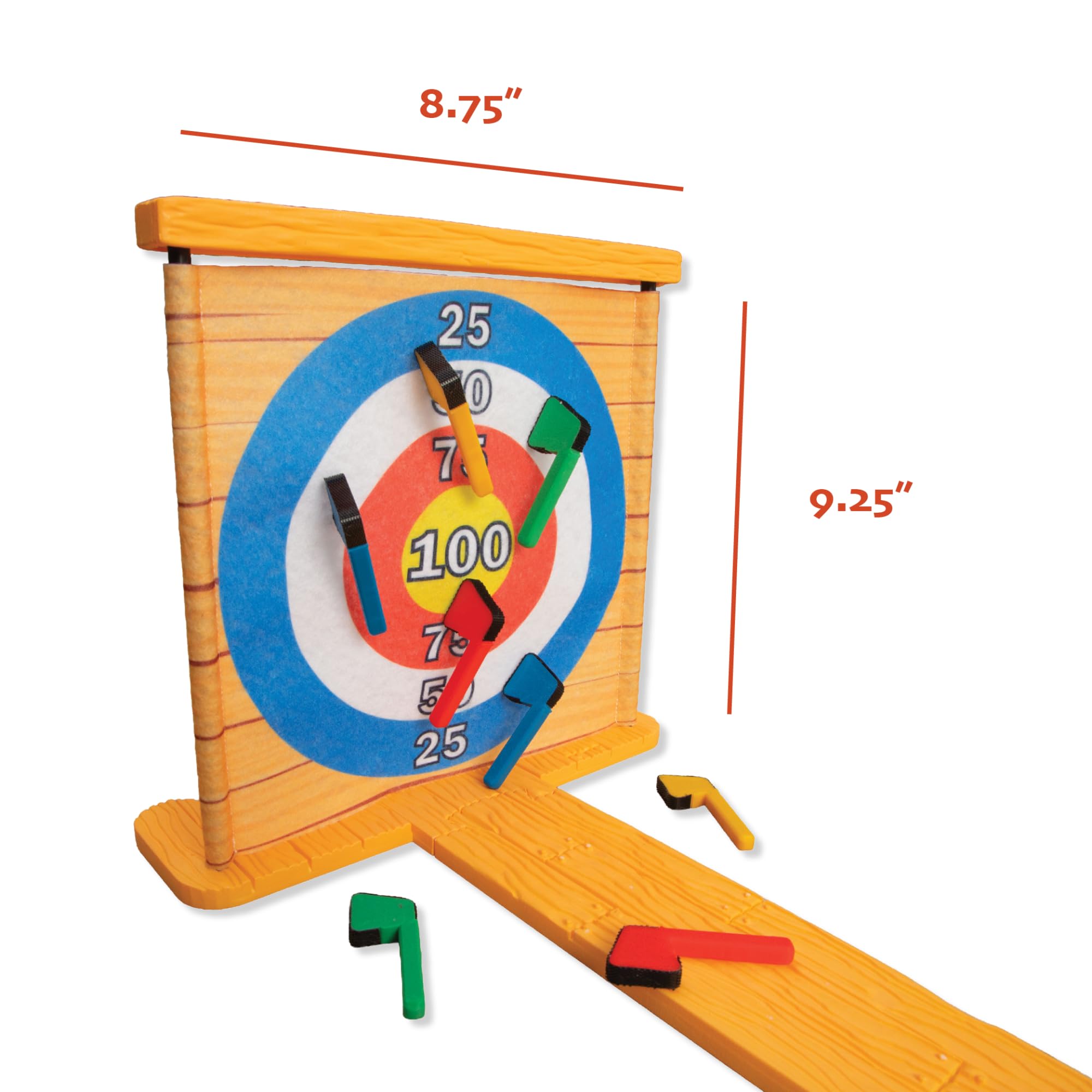 PlayMonster Axe Max Tabletop Axe-Throwing Game | Ages 8+ | Multicolor 6