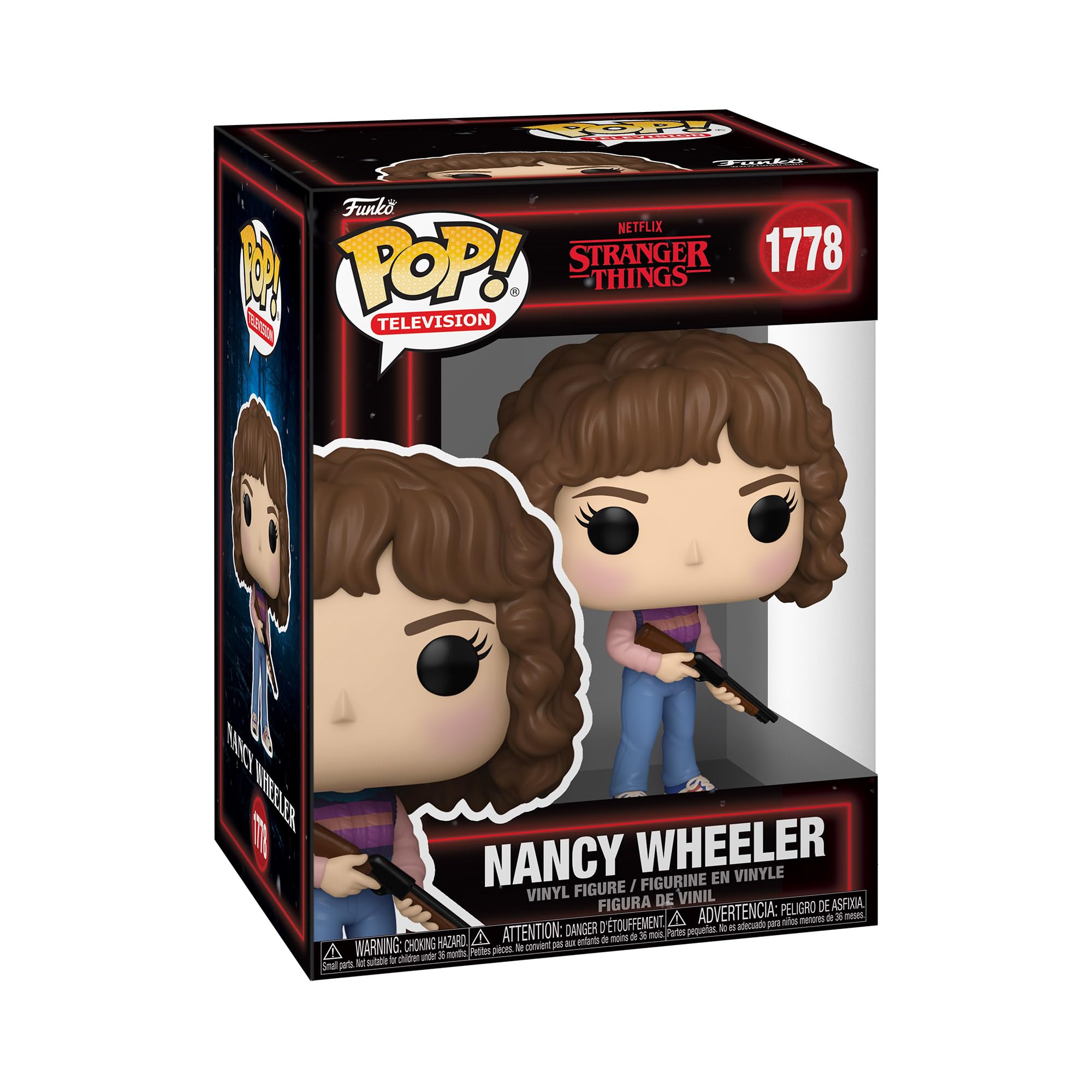 Funko Pop! TV: Stranger Things Season 5 - Nancy Wheeler Vinyl Figure 8