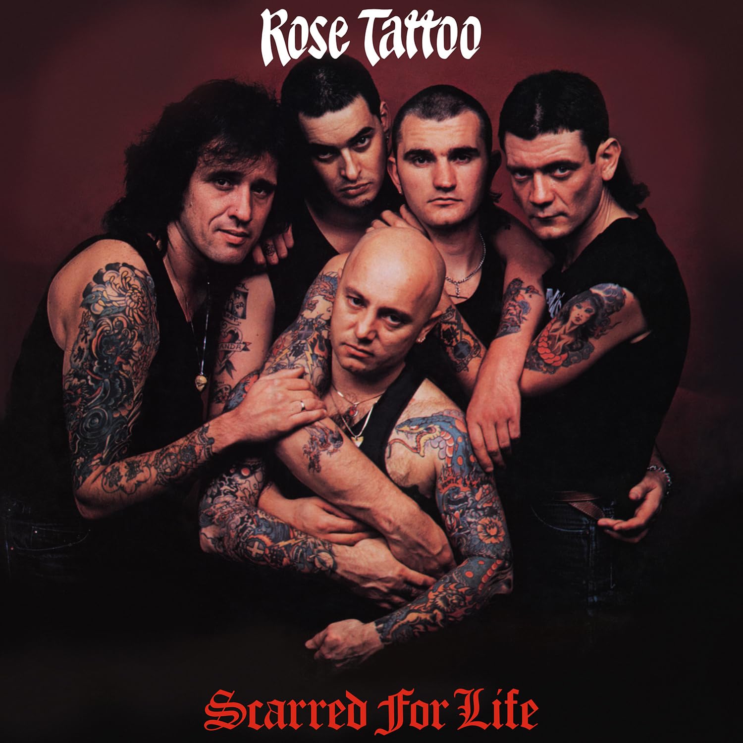 Rose Tattoo - Scarred For Life [Limited Edition Red & White Swirled Vinyl]