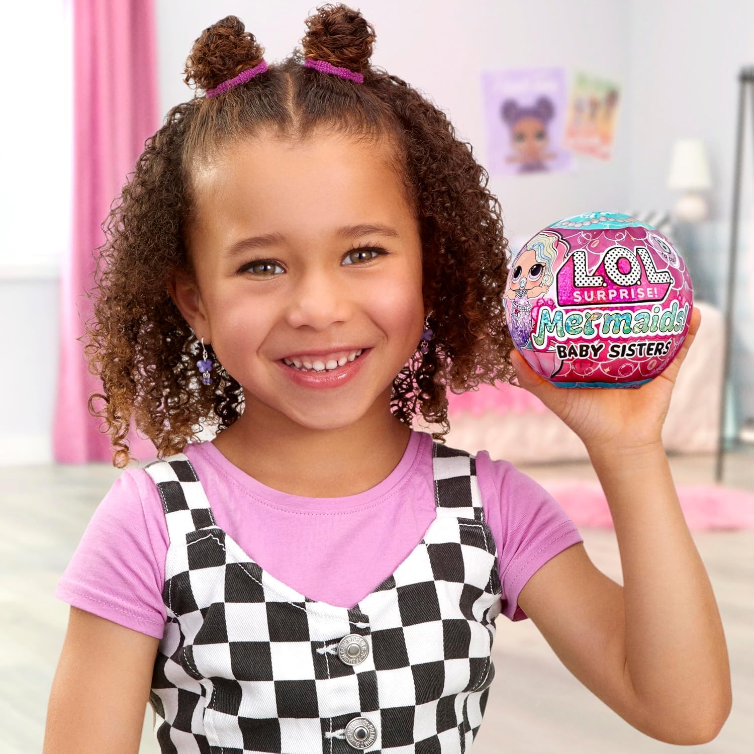 L.O.L. Surprise! Mermaids Baby Sisters - Colour-Changing Tails, 8 Random Dolls 7