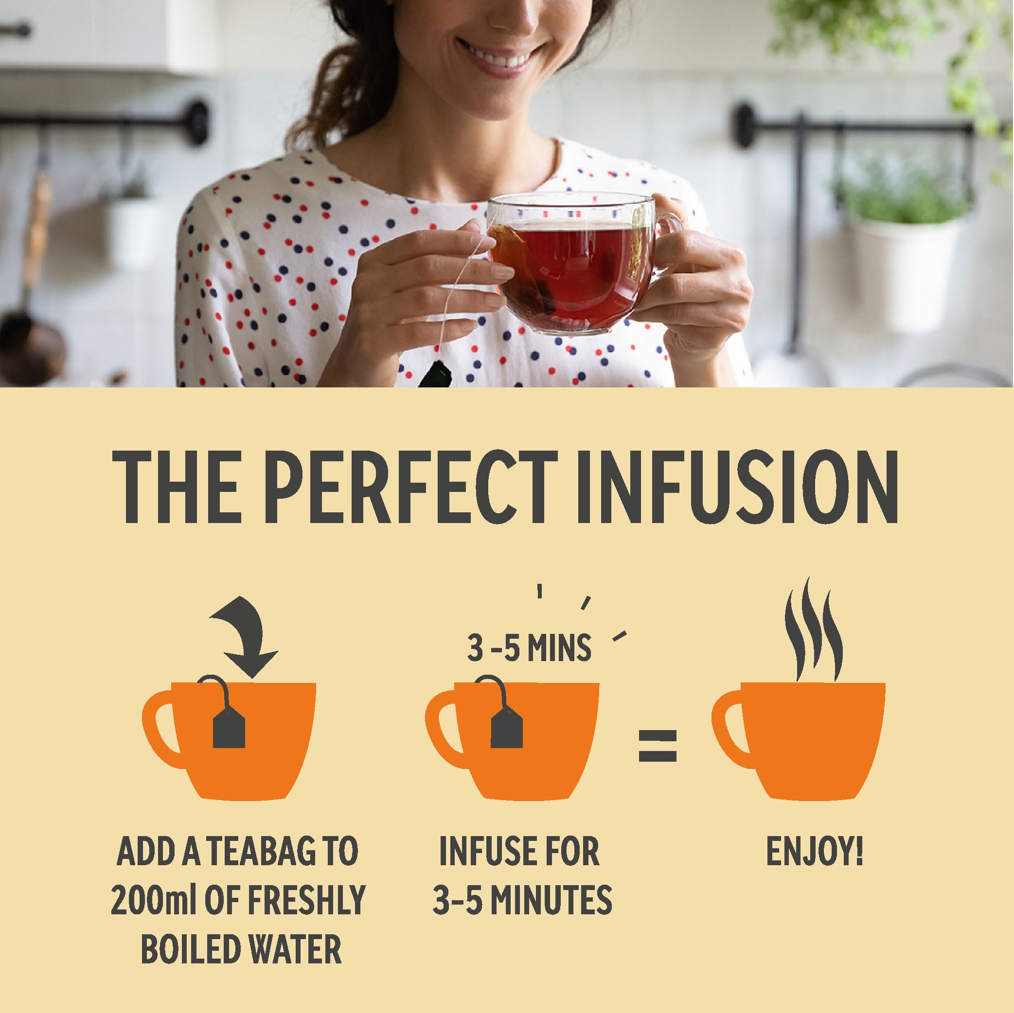 Heath & Heather Organic Soft & Sleepy Night Time Tea Bags (6 x 20) - 120 Total Herbal Tea Infusions with Camomile, Valerian & Hops 5