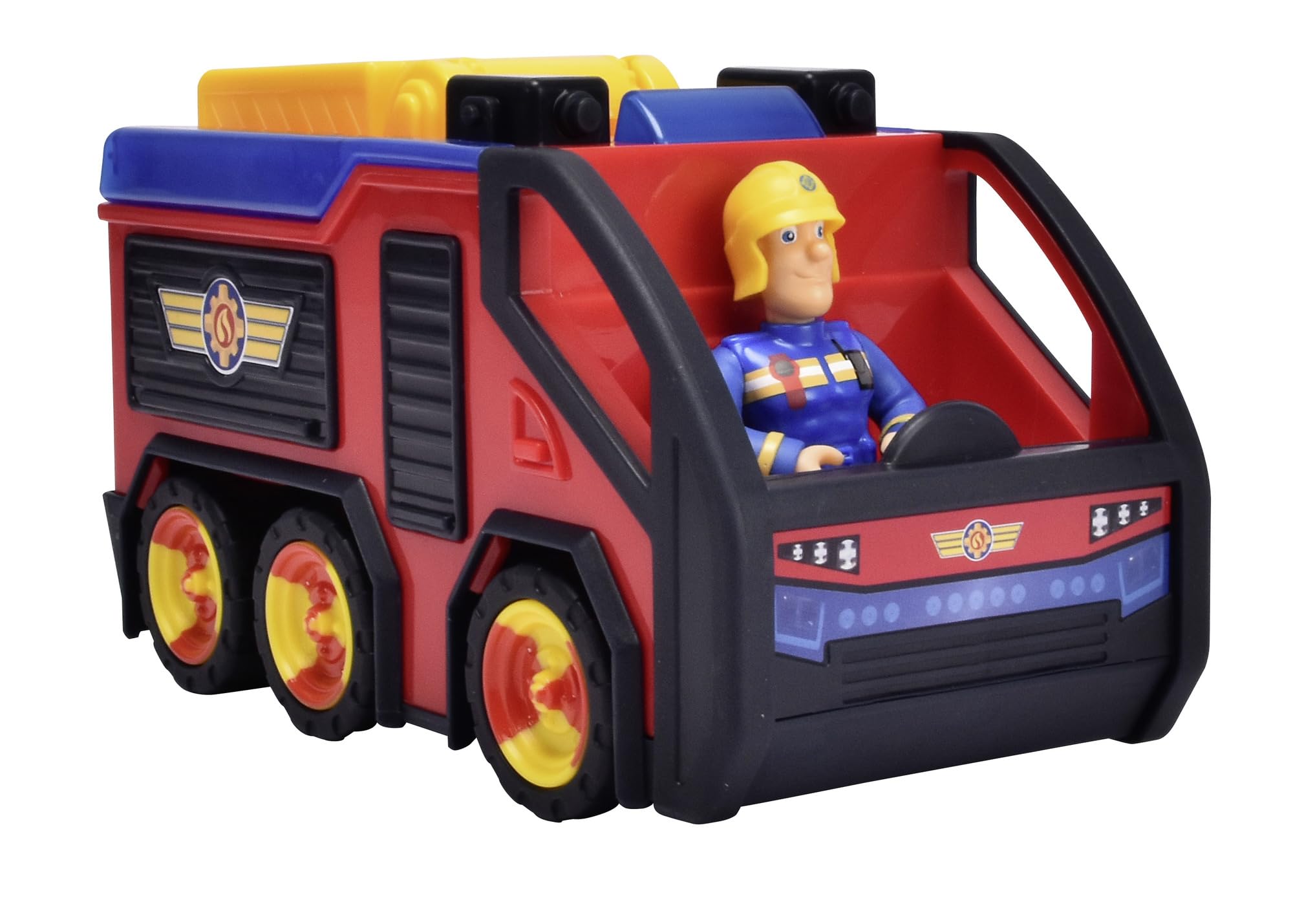 Fireman Sam Junior Jupiter Vehicle with Sam Figure - Action-Packed Rescue Playset for Kids 5