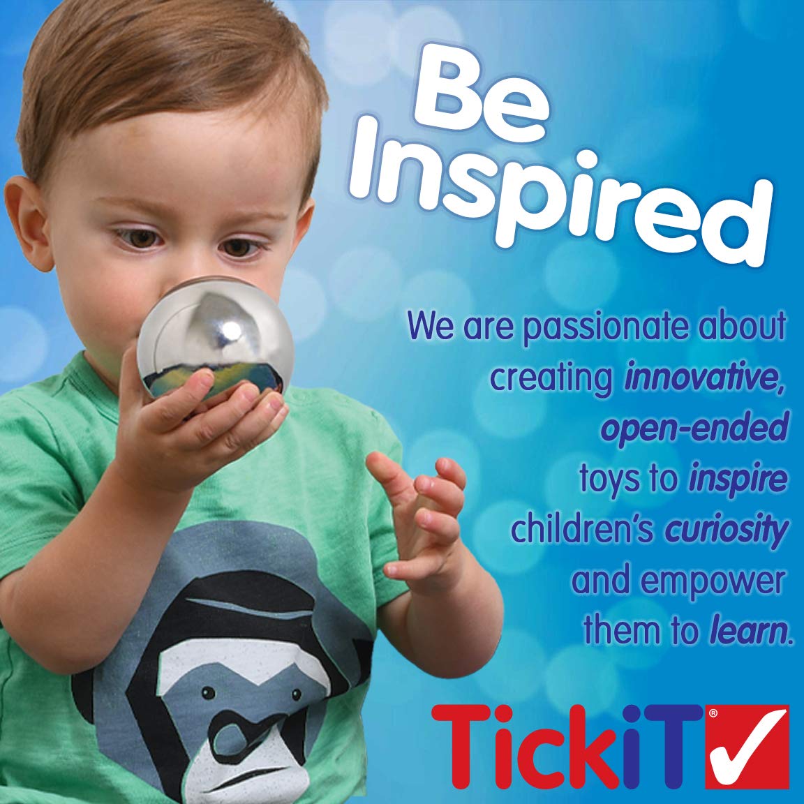 TickiT Gem Cubes - Rainbow Acrylic Stacking Blocks for Toddlers 3+ 7