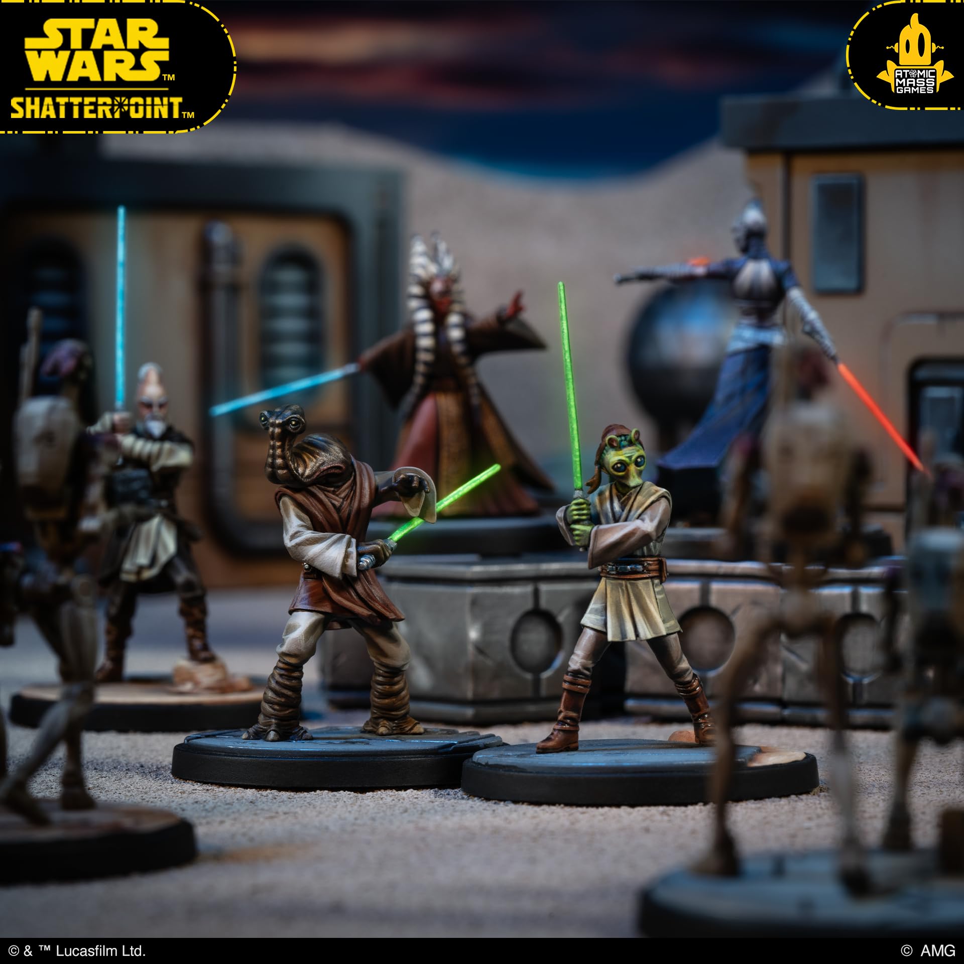 Atomic Mass Games Star Wars Shatterpoint: Wisdom of the Council Squad Pack 9
