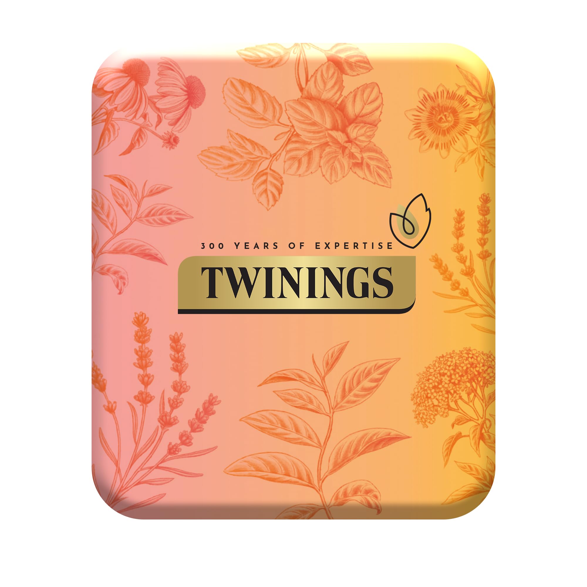 Twinings Festive Limited Edition Pocket Tea Tin with Superblends Sleep & Glow
