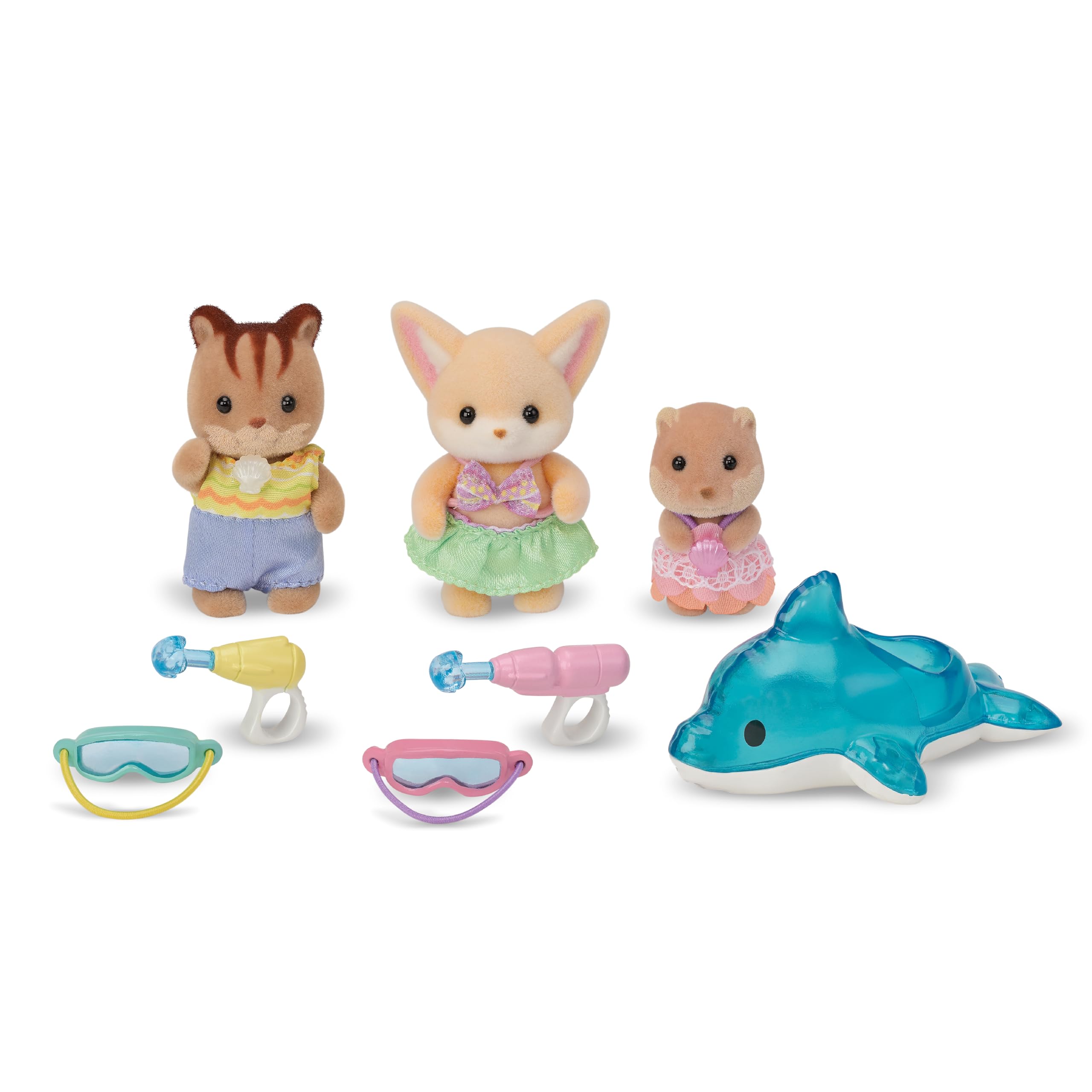 Sylvanian Families Nursery Friends - Pool Fun Trio Playset | Ages 3+ | Model 5749