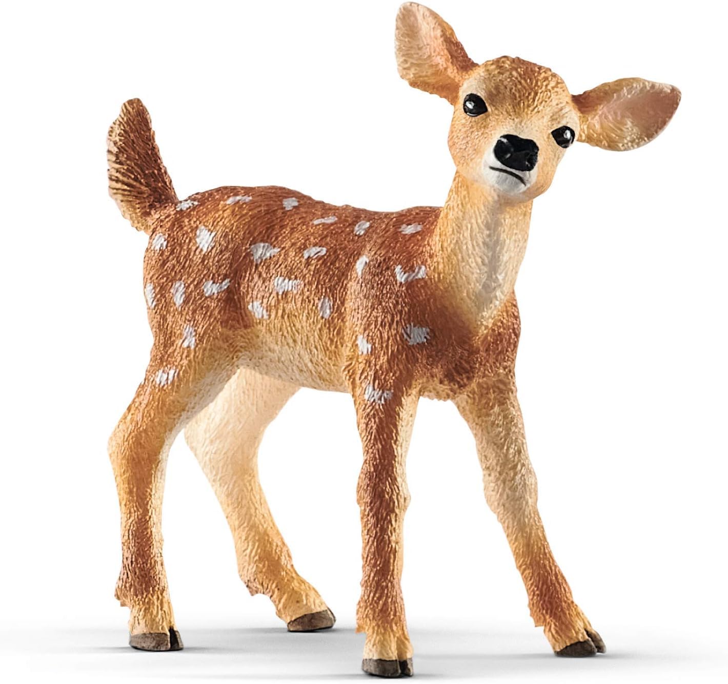 Schleich White-Tailed Doe Miniature Figure - Realistic Wild Life Toy | 3+ Years 1