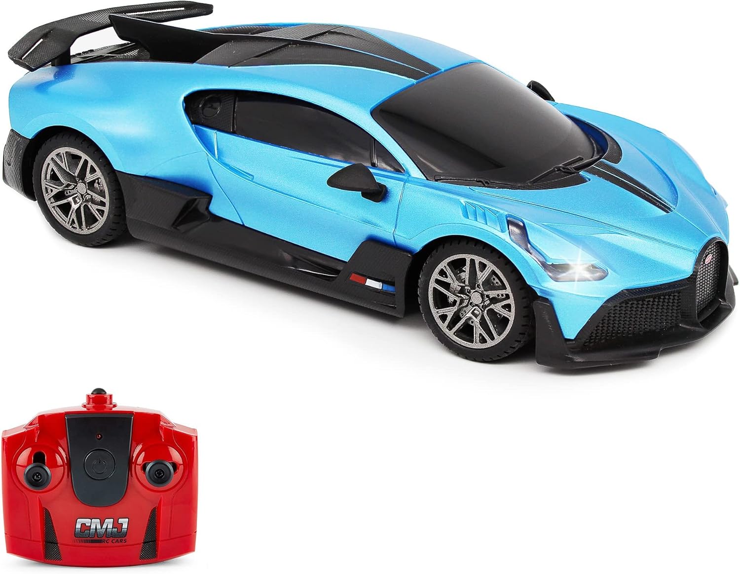 Bugatti Divo 1:24 Scale RC Car - 2.4GHz Remote Control Vehicle for Kids 6+ 8