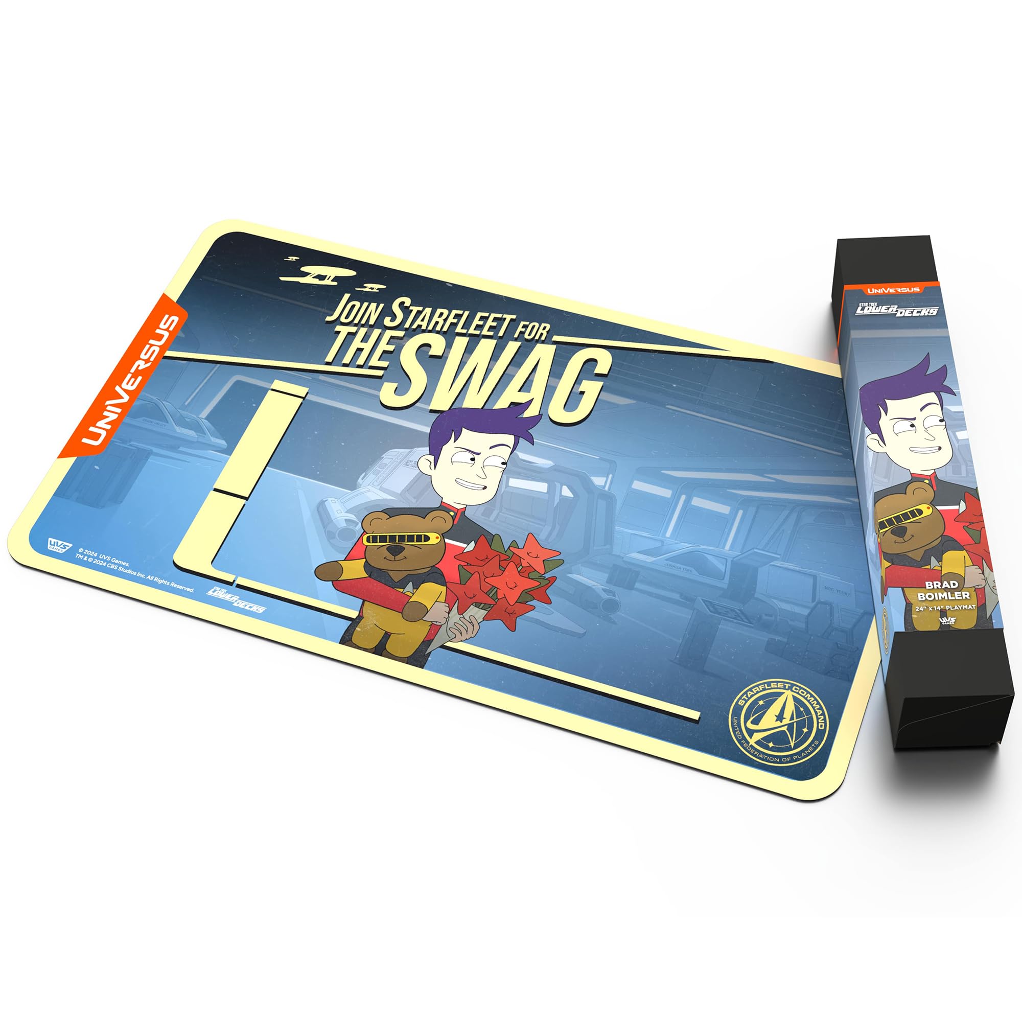 UniVersus Star Trek: Lower Decks Brad Boimler Playmat - 24 x 14 Inches Neoprene 4