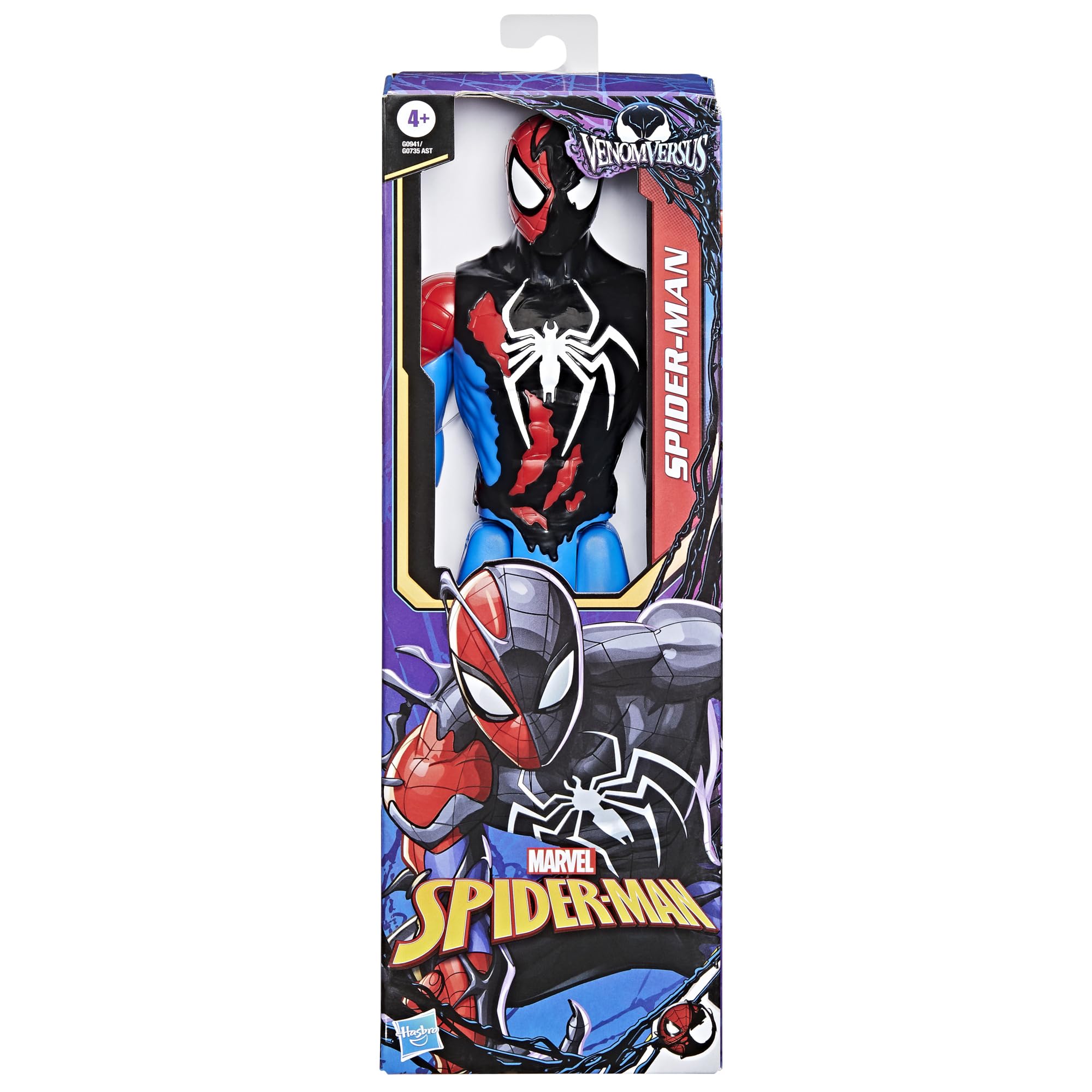 Marvel Spider-Man VenomVersus Titan Hero Series 30 cm Action Figure - Ages 4+ 3