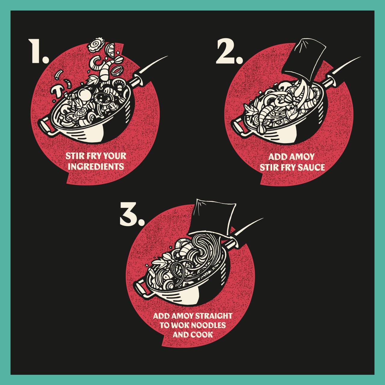 Amoy Straight to Wok Thread Fine Noodles, 2 x 150g