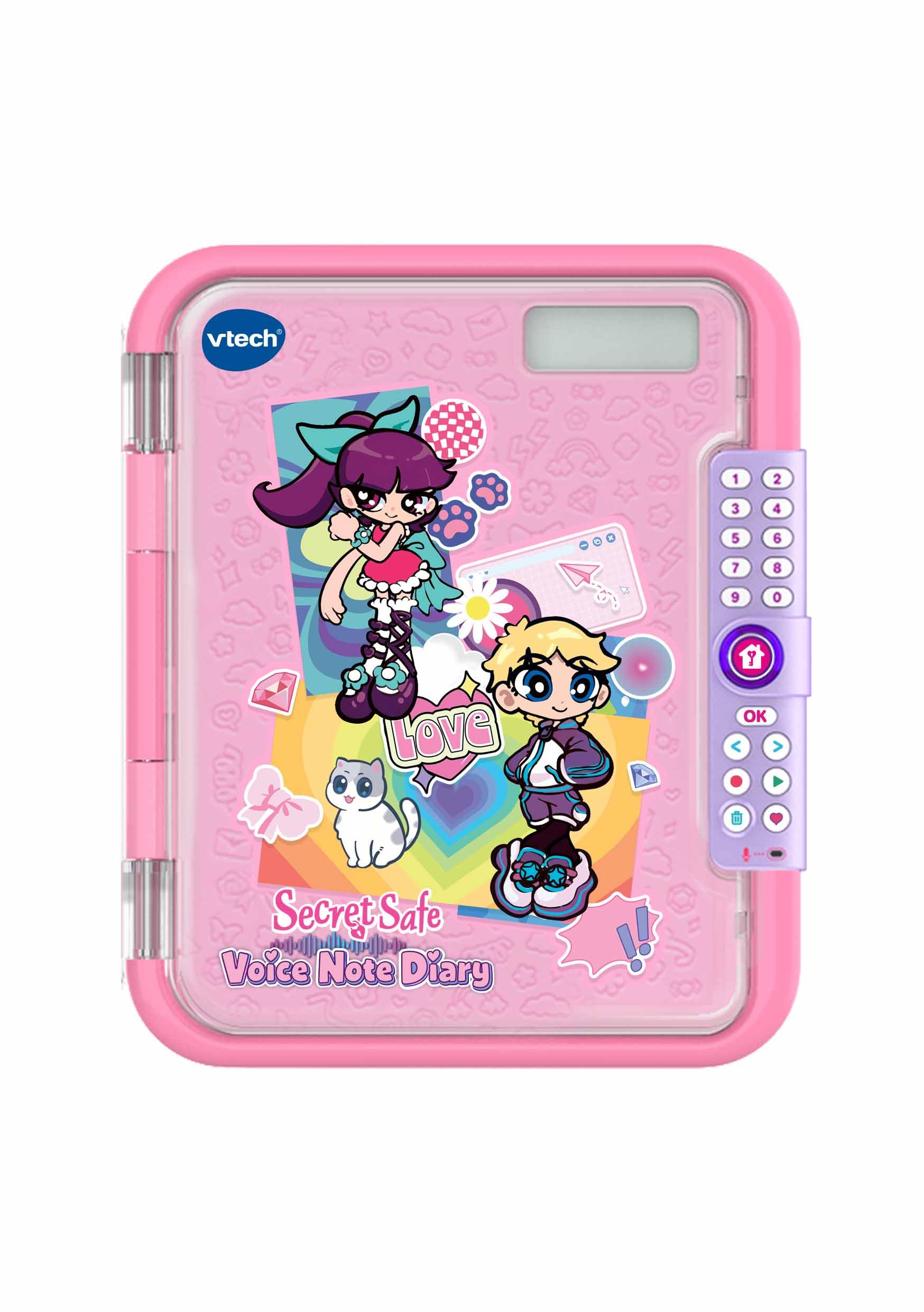 VTech Secret Safe Voice Note Diary - Interactive Voice Recording Diary with Password Protection