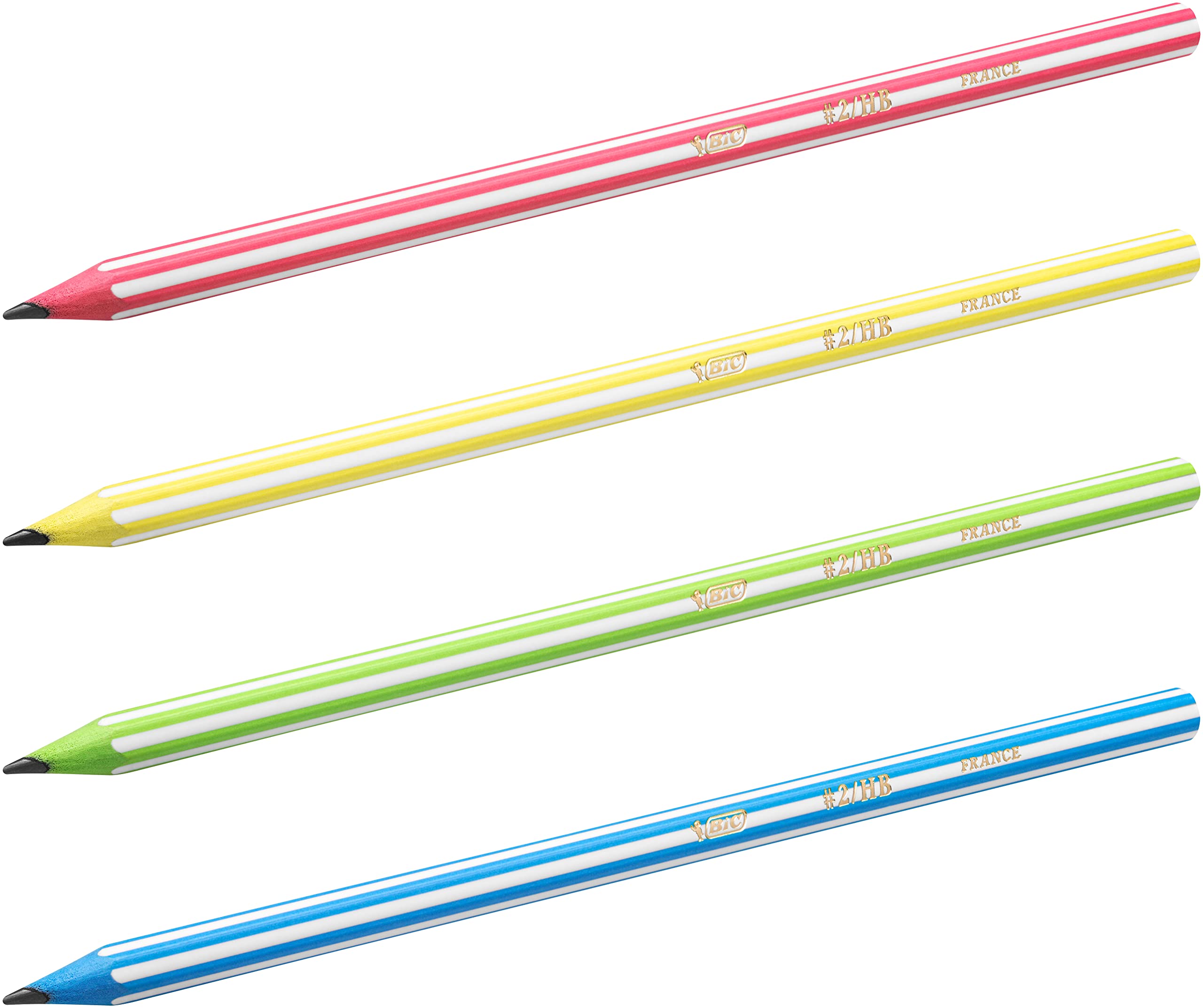BIC Evolution Graphite Pencils - Box of 12 - HB Lead, Wood-Free, Splinter-Proof | Erasable