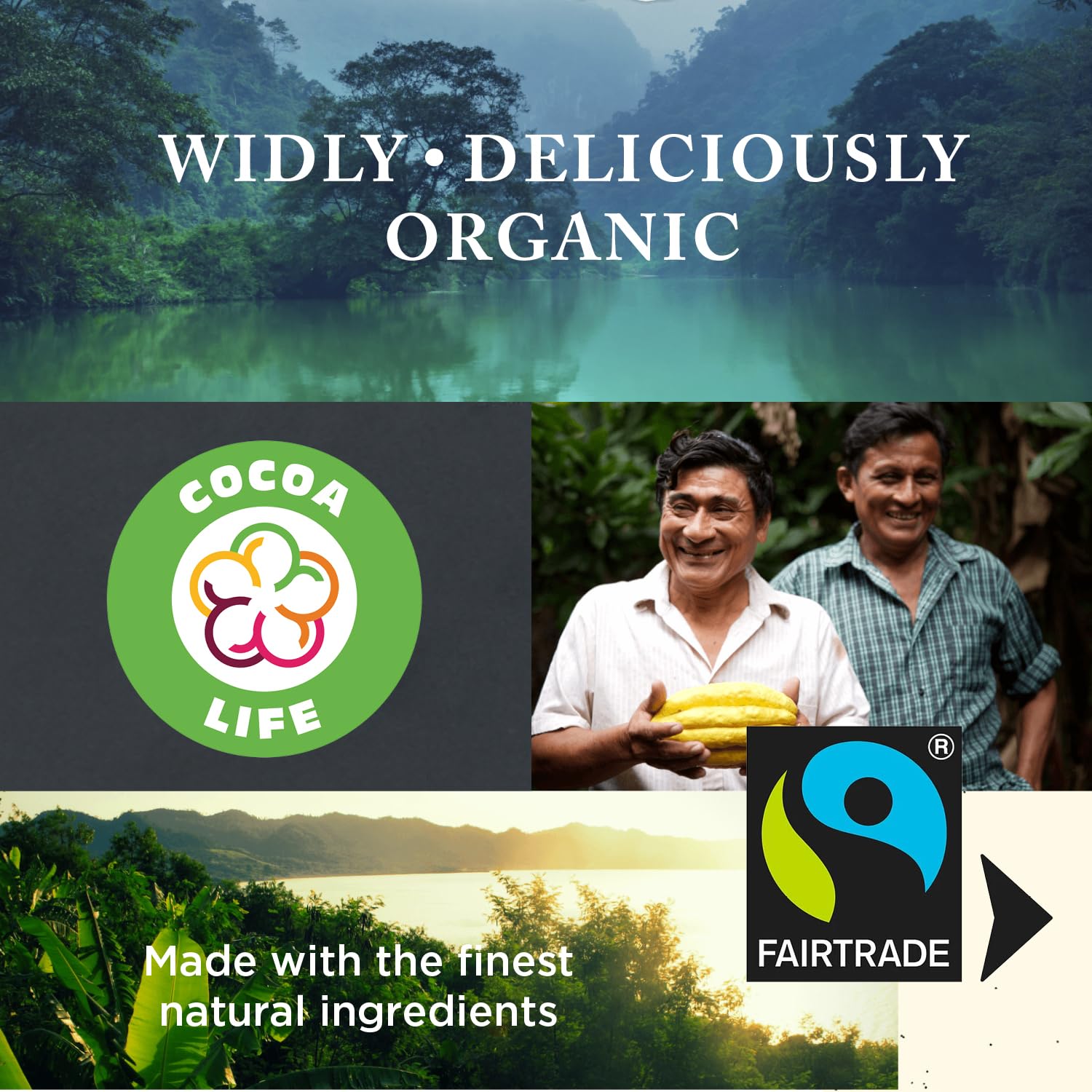 Green & Black's Organic Tasting Collection Chocolate Bars, 395g 16