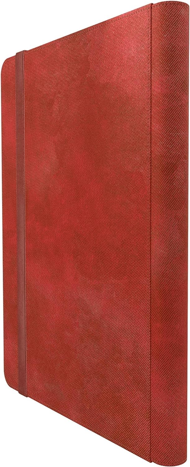Gamegenic Prime Album - 360 Card Capacity | Side-Loading Pockets | Red 4