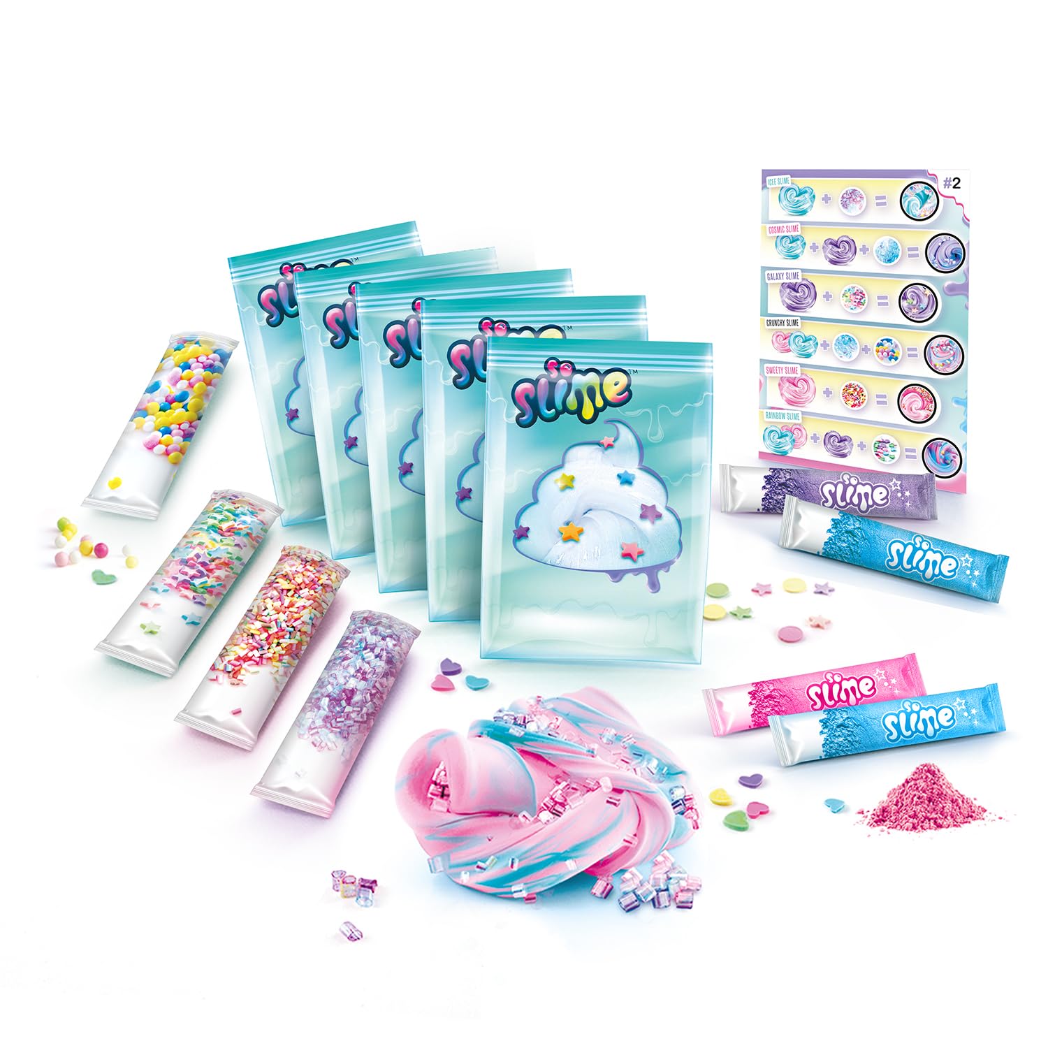 So Slime Twist and Slime Kit - Create Marbled Slime, Ages 6+