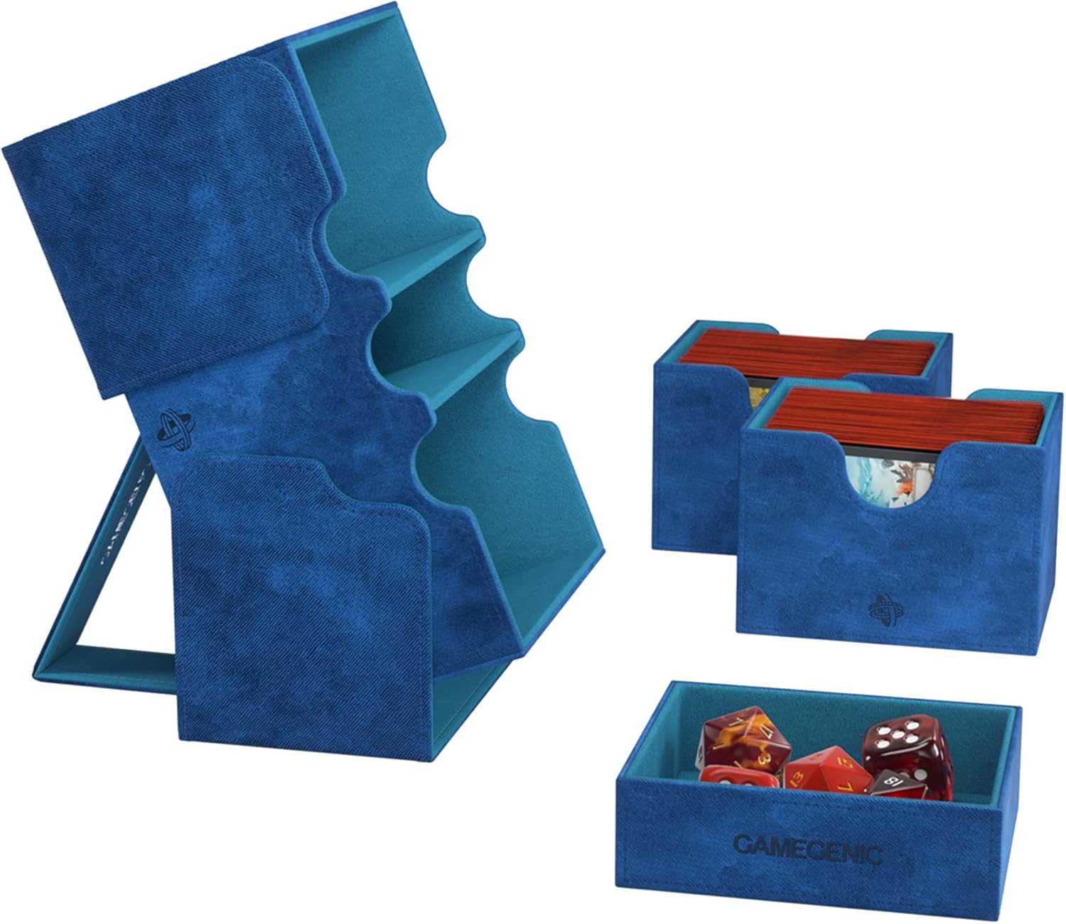 Gamegenic Stronghold 200+:XL Convertible Deck Box for Card Games