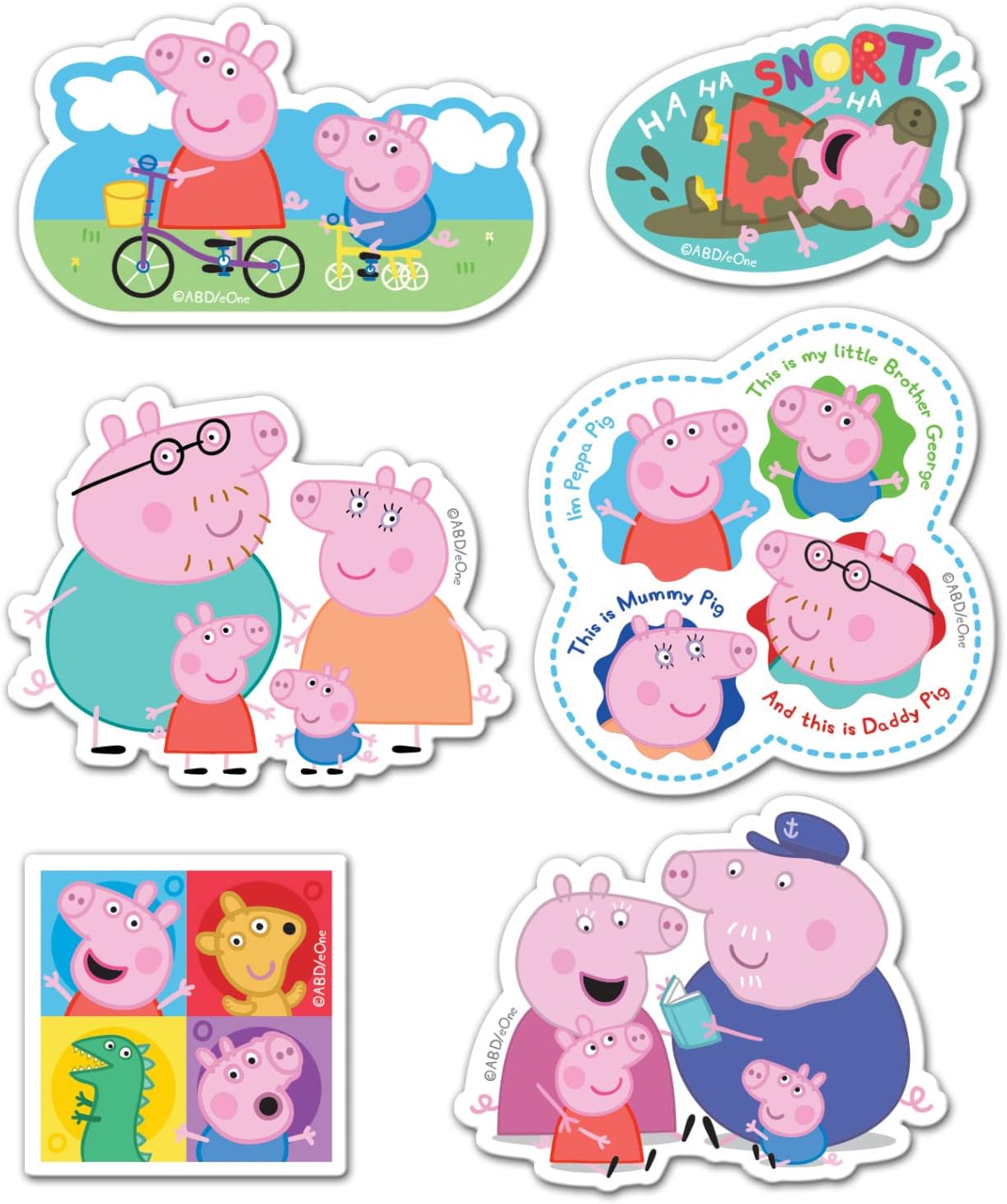 Paper Projects Peppa Pig and Friends Mega Pack - Reusable Sticker Collection 3
