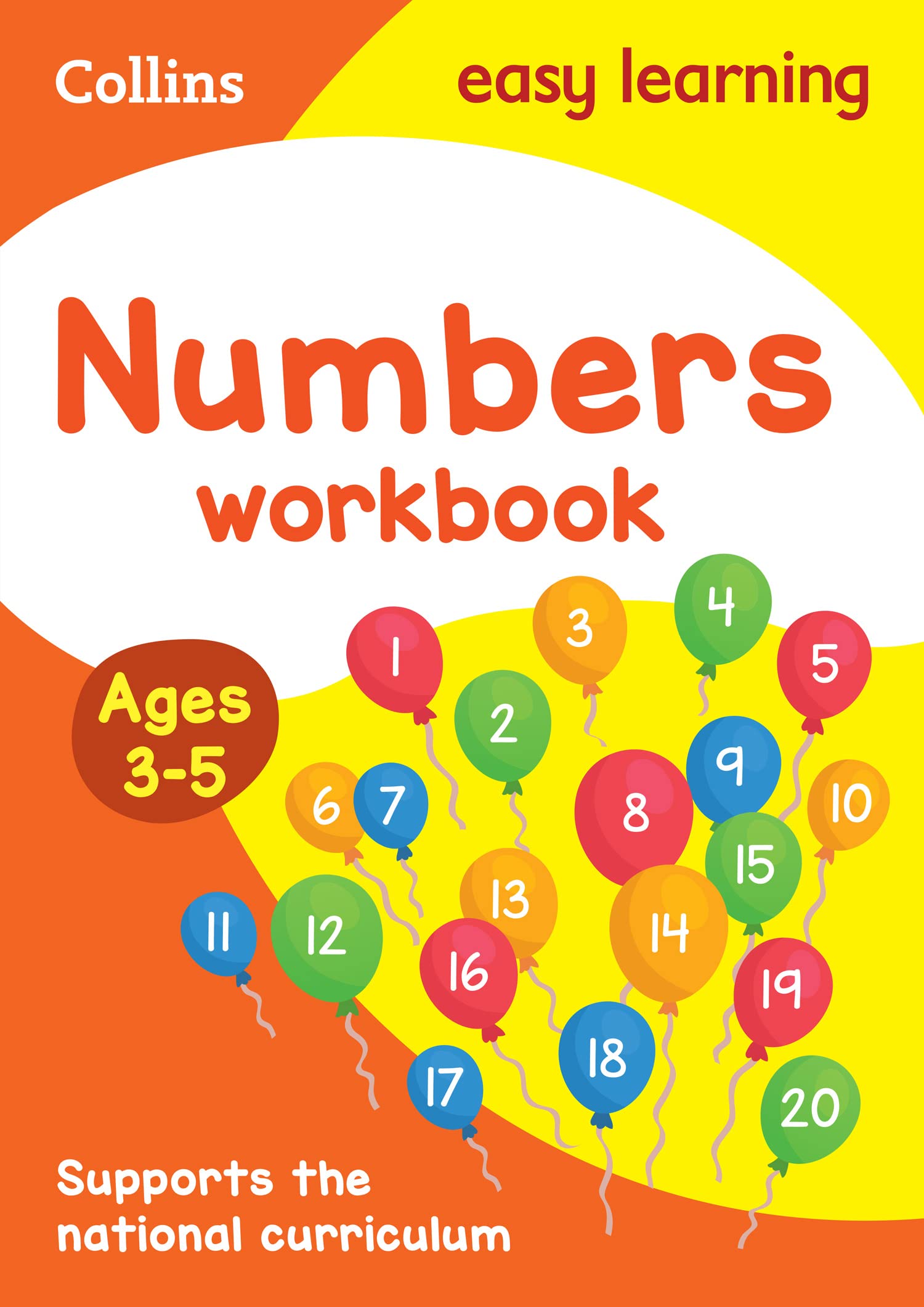 Collins Numbers Workbook Ages 3-5: Easy Home Learning for Preschool Maths (Revised ed.) 1
