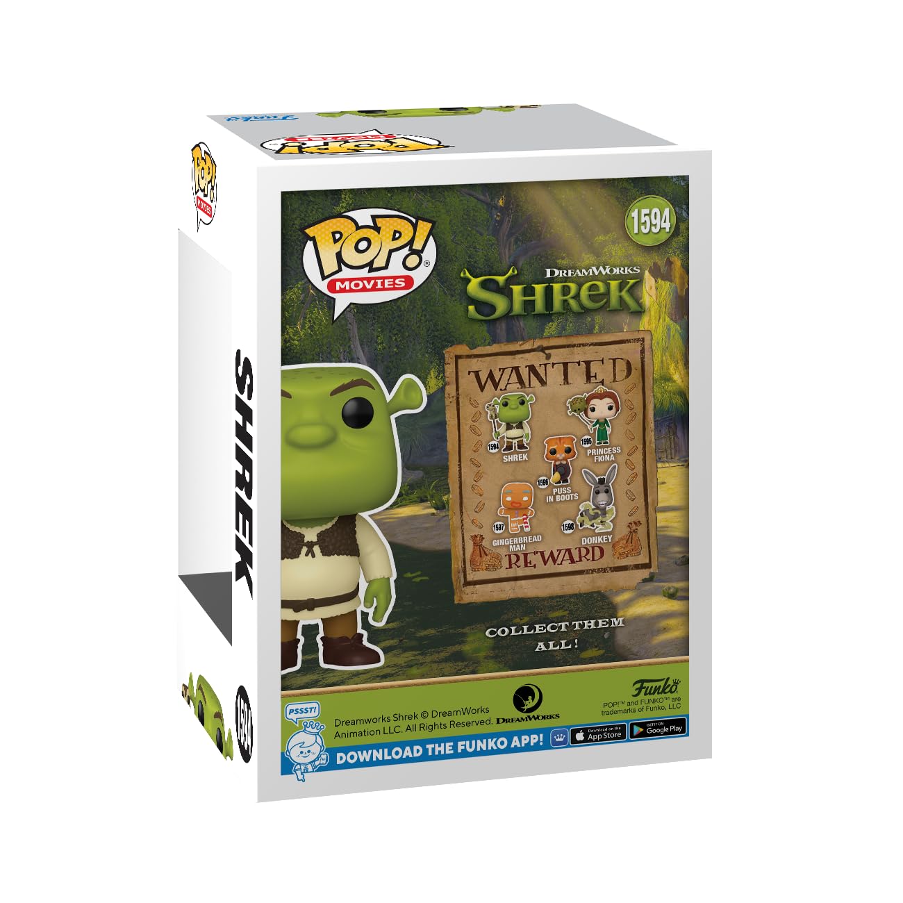 Funko Pop! Shrek - Shrek With Snake | DreamWorks 30th Anniversary Collectible Vinyl Figure 3