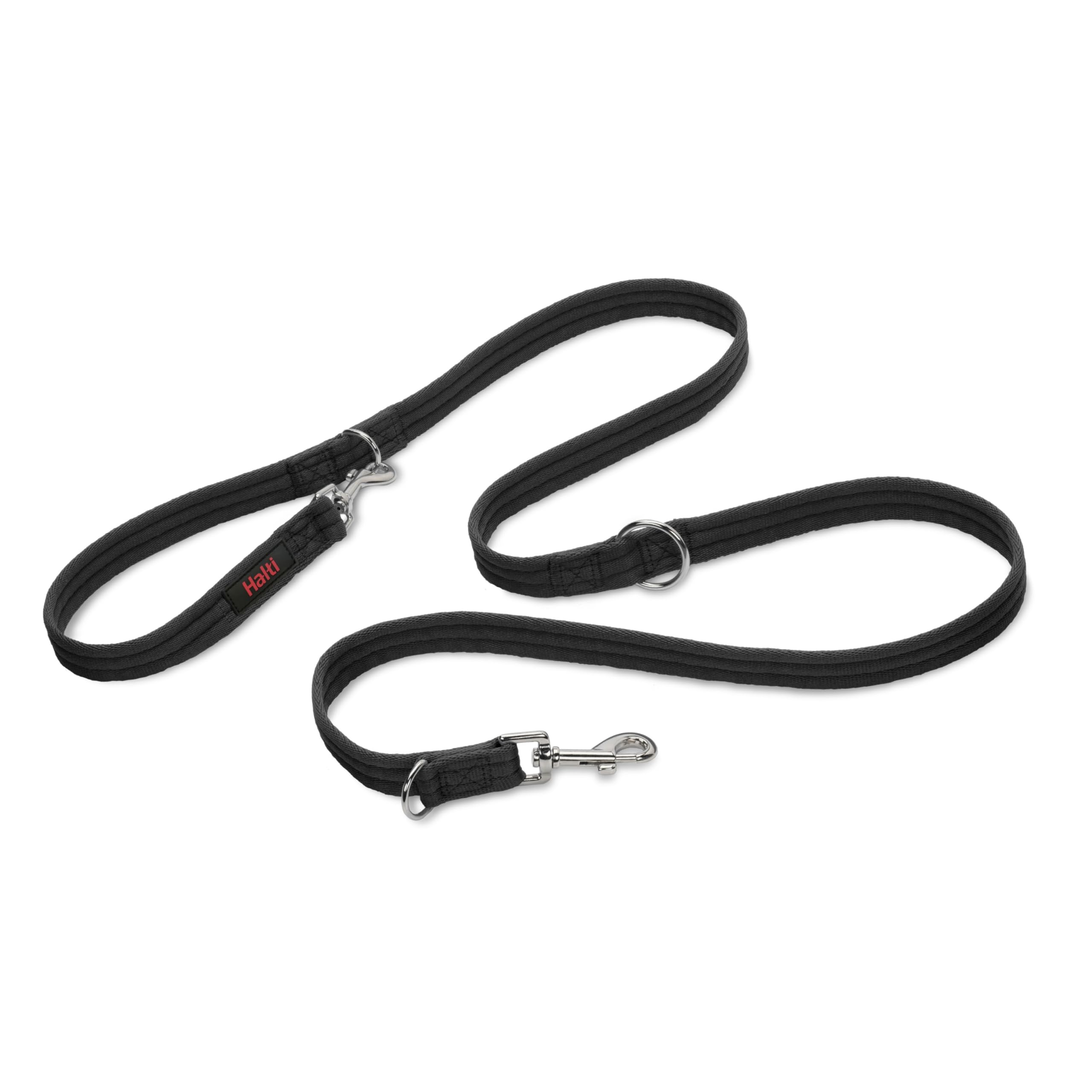 Halti Training Lead - Stops Pulling, Double-Ended, Lightweight & Durable | Size Large, Black, 2m 1