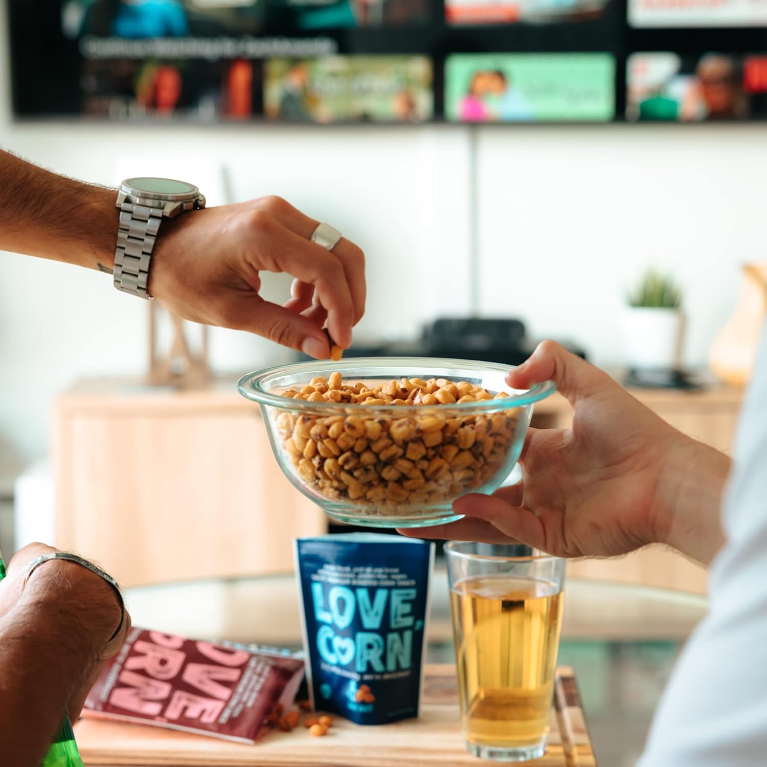 LOVE CORN Sea Salt Crunchy Corn Snack 20g x 24 Bags – Gluten Free Vegan Snack 3