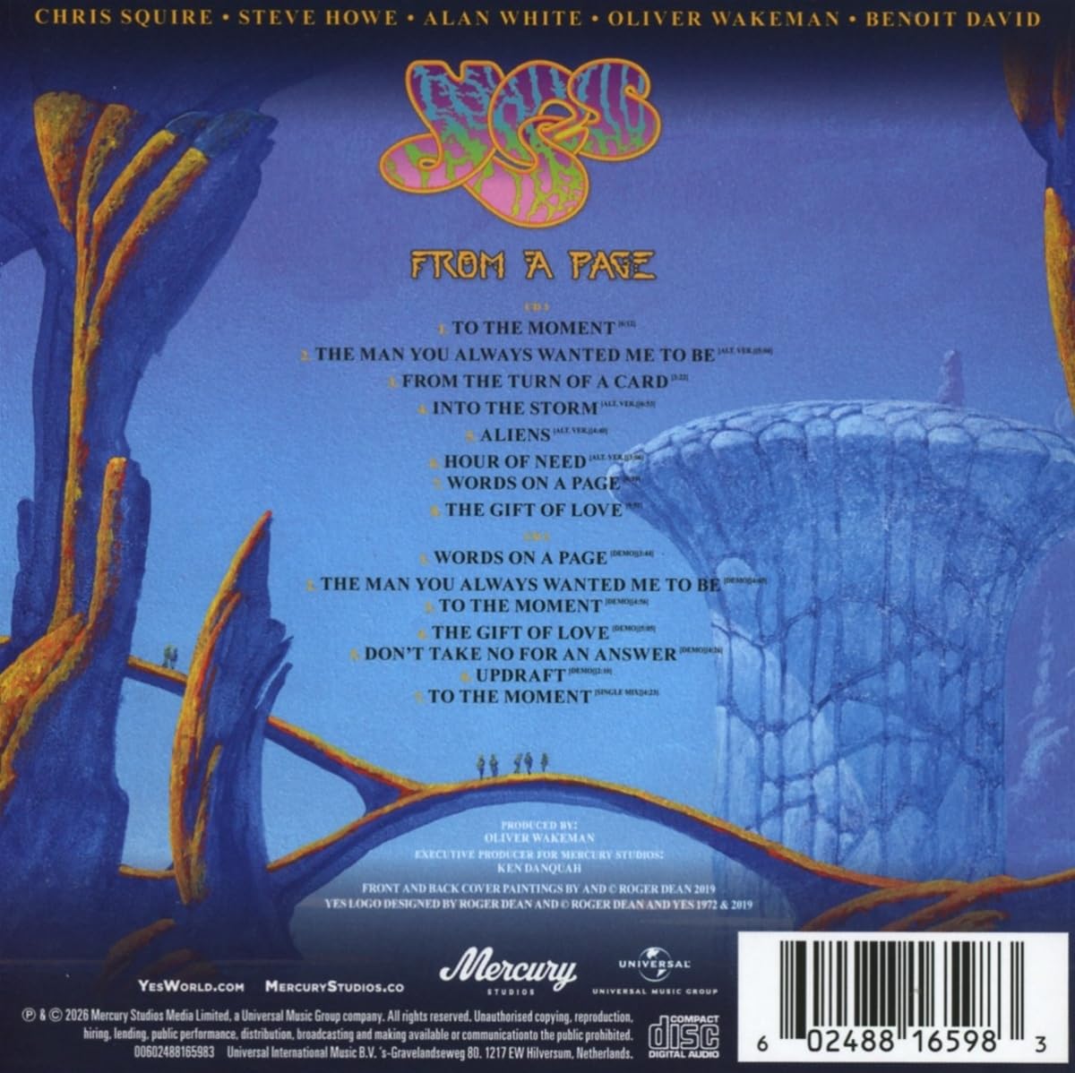 Yes - From A Page [2CD]