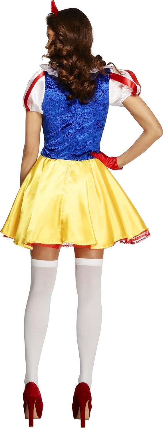 Smiffy's Fairytale Costume - Dress with Attached Underskirt, Headband & Choker, Blue, Small 3