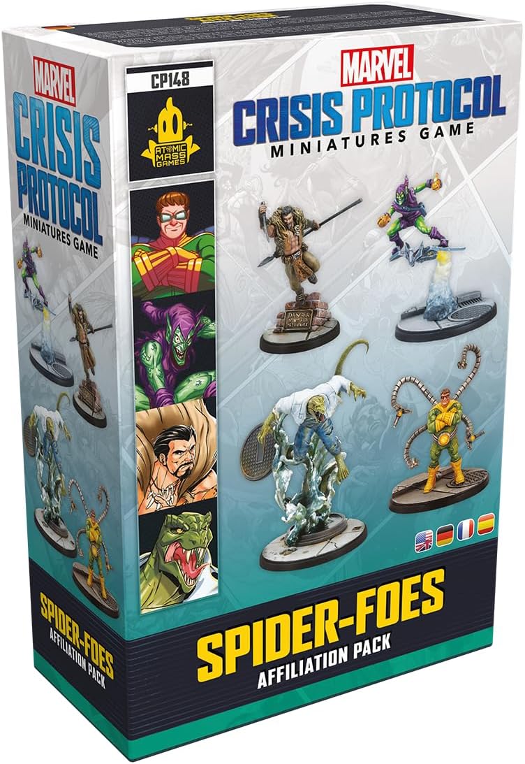 Atomic Mass Games Marvel Crisis Protocol: Spider Foes Affiliation Pack Miniaturenspiel (CP148) 1