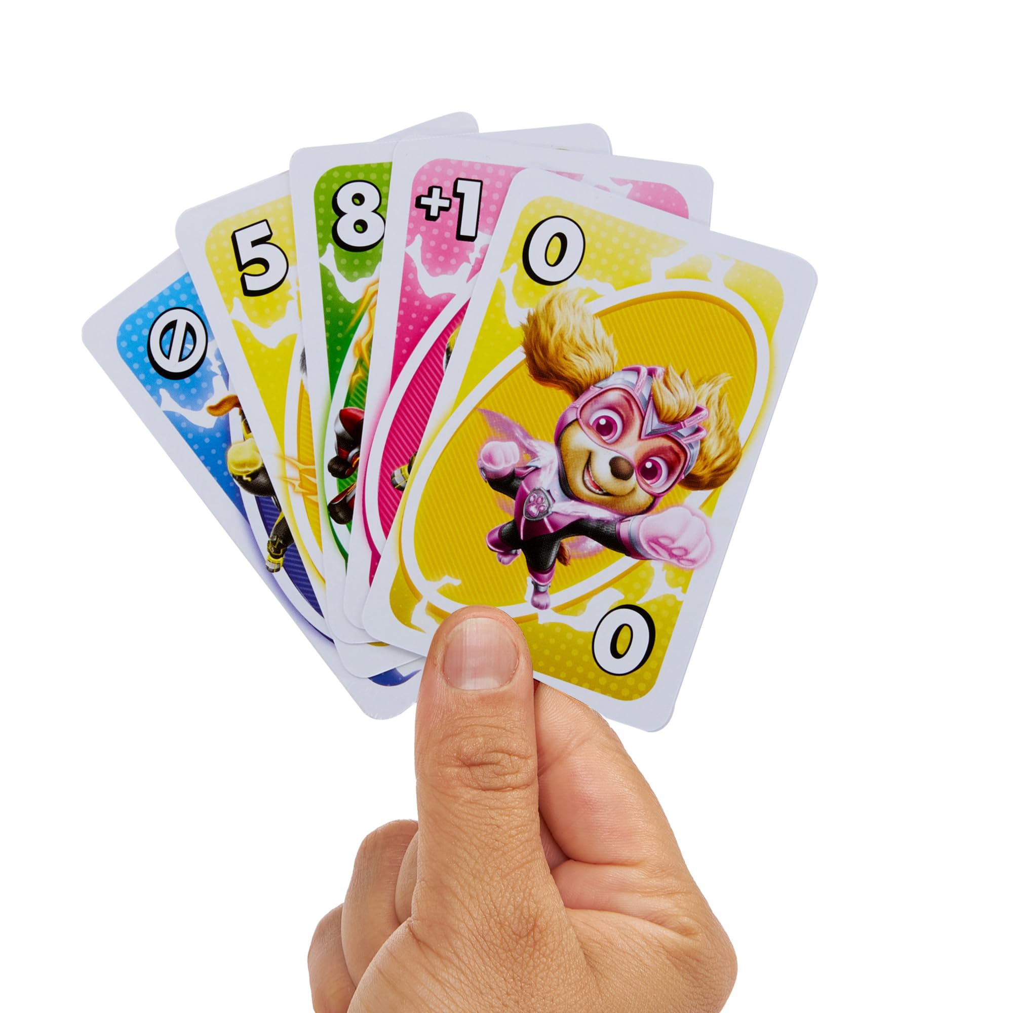 Mattel Games UNO Junior Paw Patrol: The Mighty Movie Kids Card Game 3