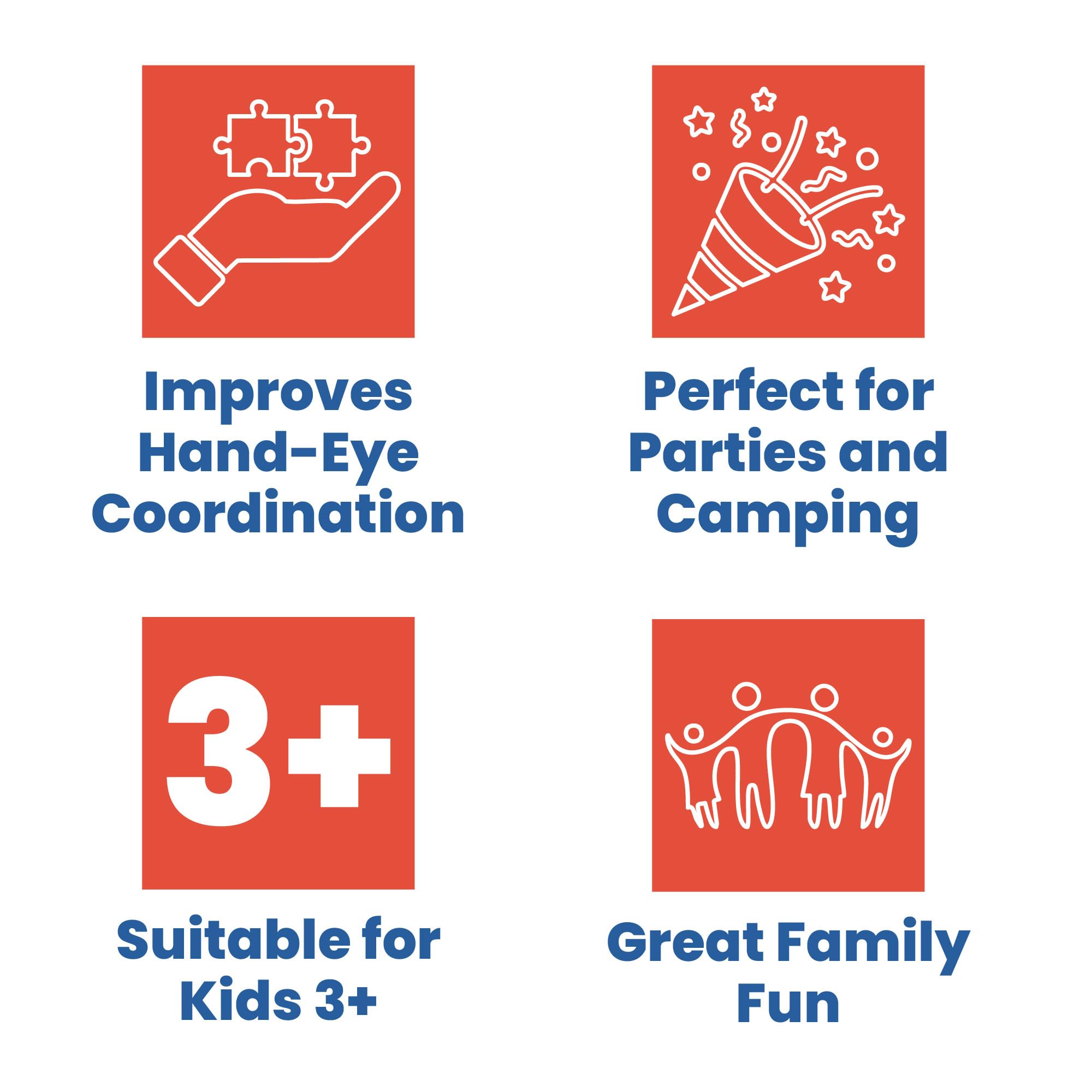 Toyrific Quoits Set - Classic Ring Toss Game for Kids 3+ Years 11