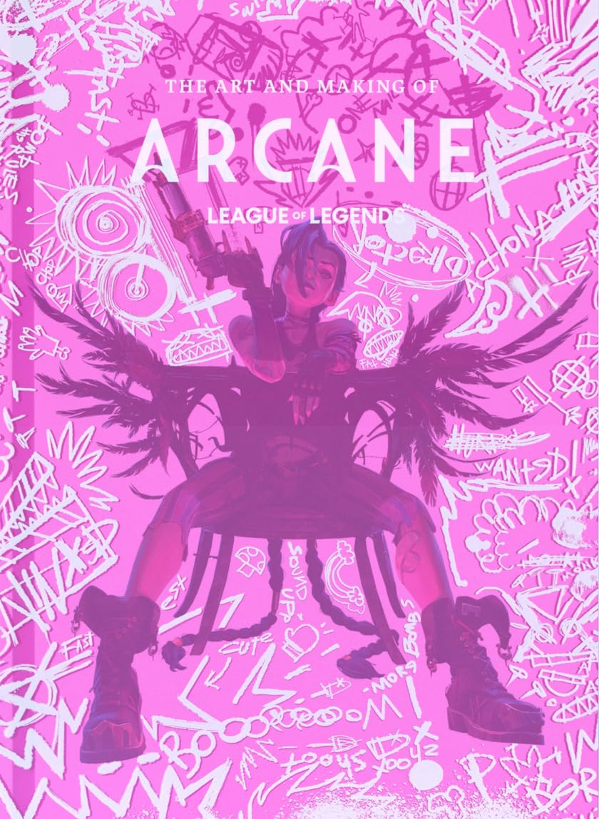 Titan Books The Art and Making of Arcane | Hardcover Animation Compendium 1