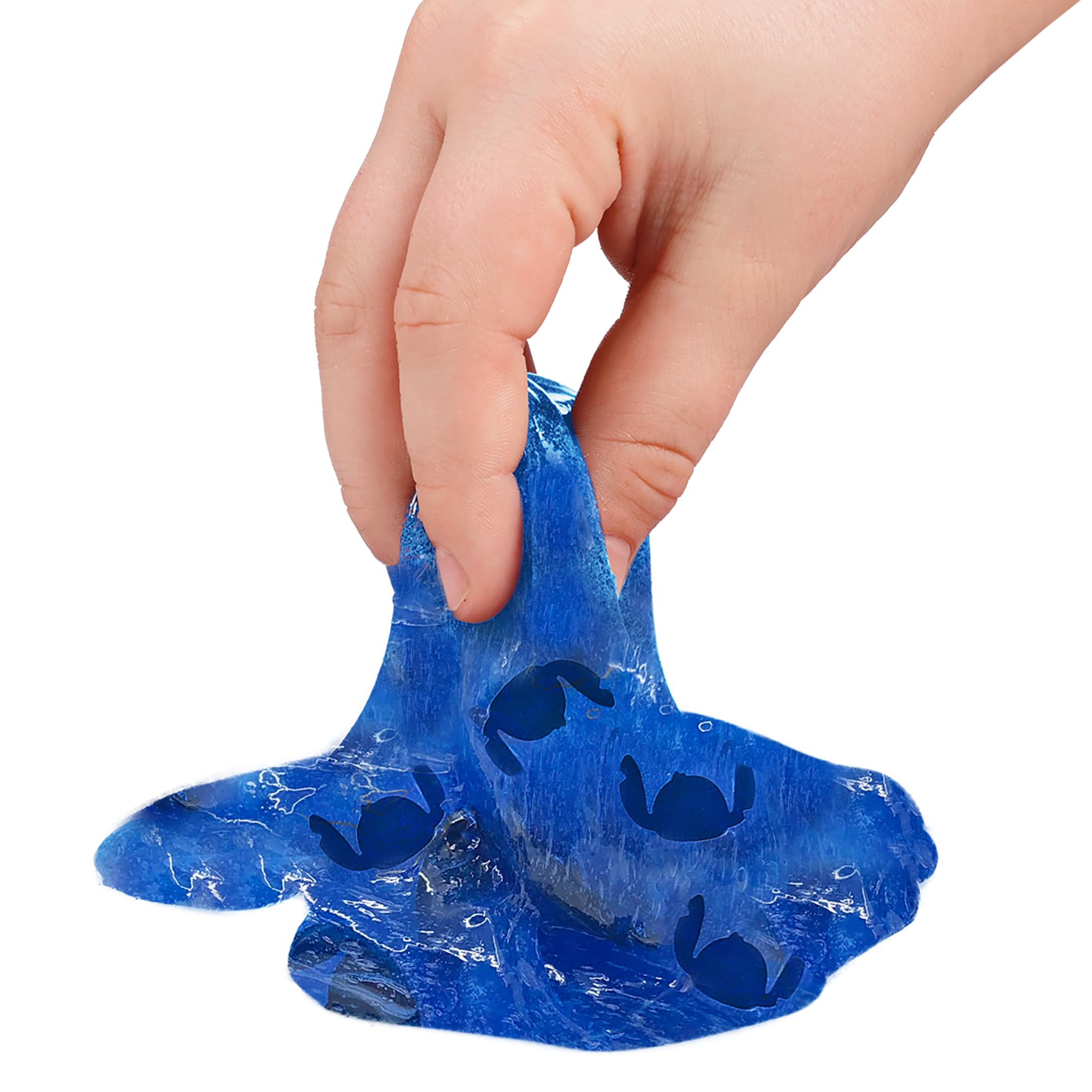 CRA-Z-Slimy Stitch Slime Toy - Glossy Stretchy Blue Slime with Stitch Confetti, Ages 6+ 6