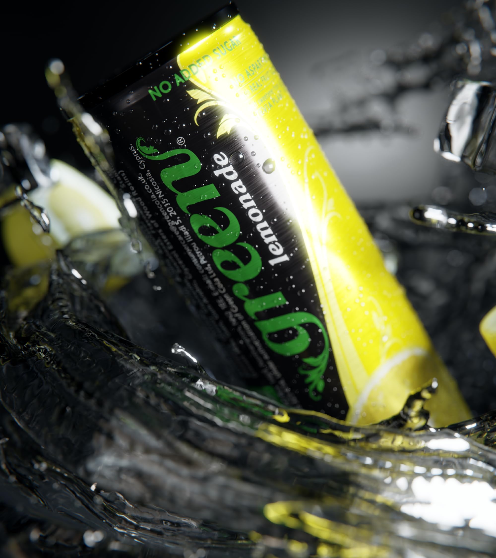 Green Cola - Green Lemonade Sparkling Drink (4 x 330ml)