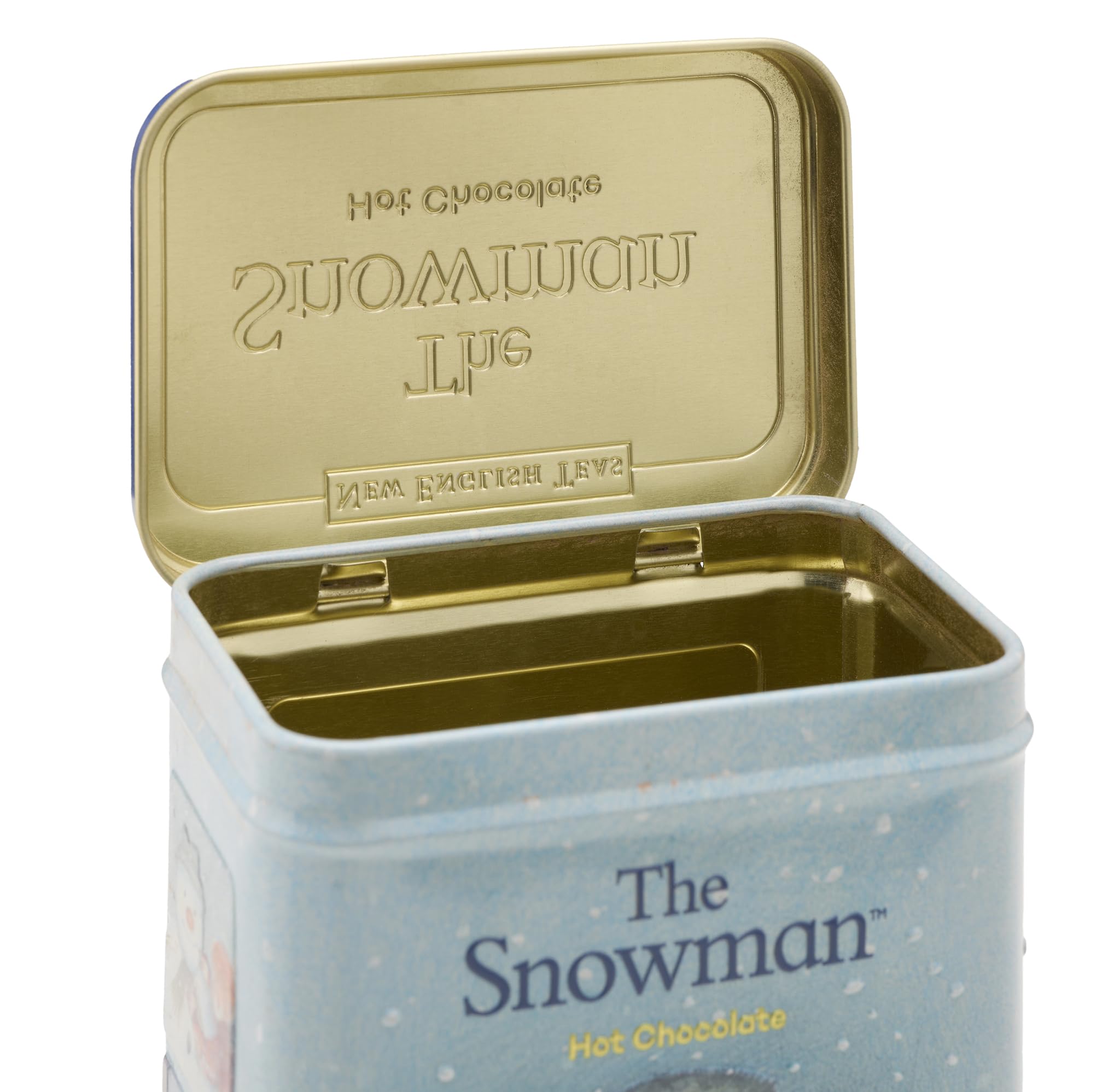 New English Teas The Snowman Hot Chocolate 250g Tin with Original Illustration 9