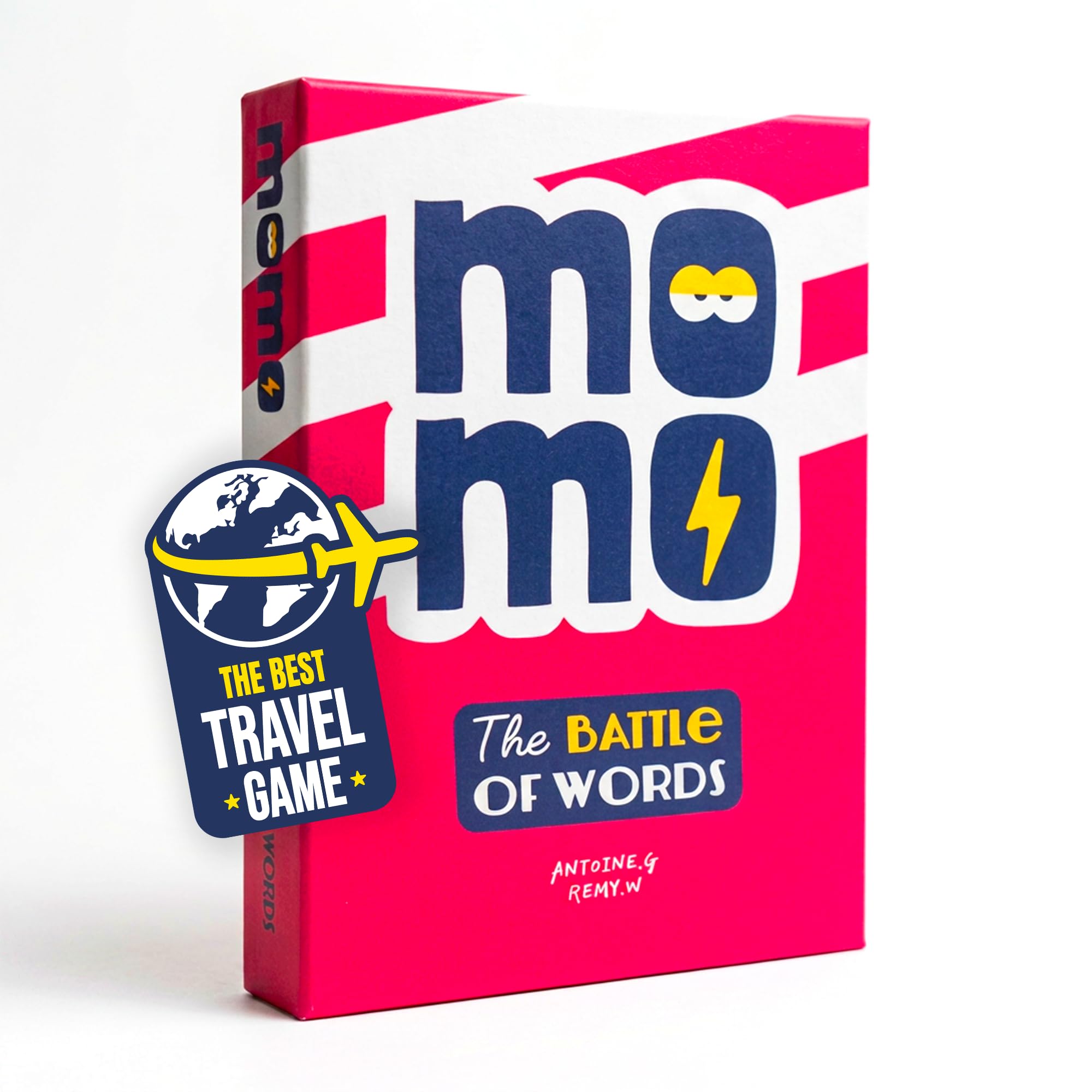 ATM Gaming Momo - Fast-Paced Word Card Game for 2-8 Players | Paper Cards | English Language