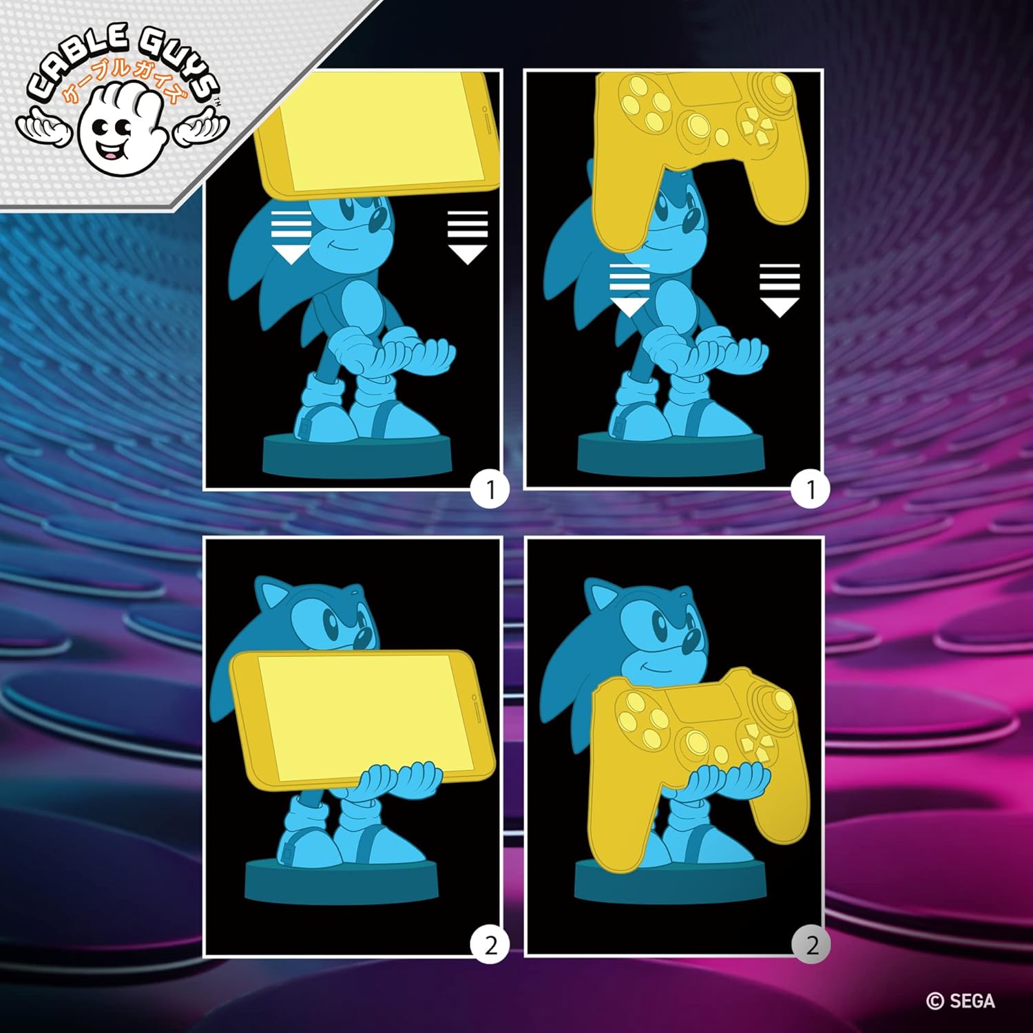 Stranger Things - Demogorgon Controller Holder & Phone Stand for Gaming Setup 5