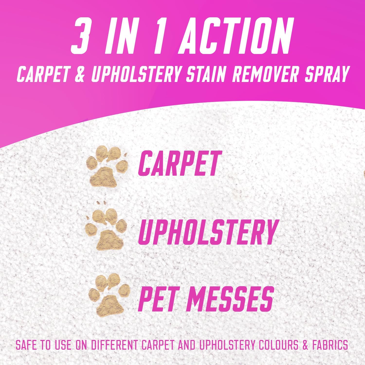 Vanish - Oxi Action Carpet & Upholstery Stain Remover Spray 500ml 3