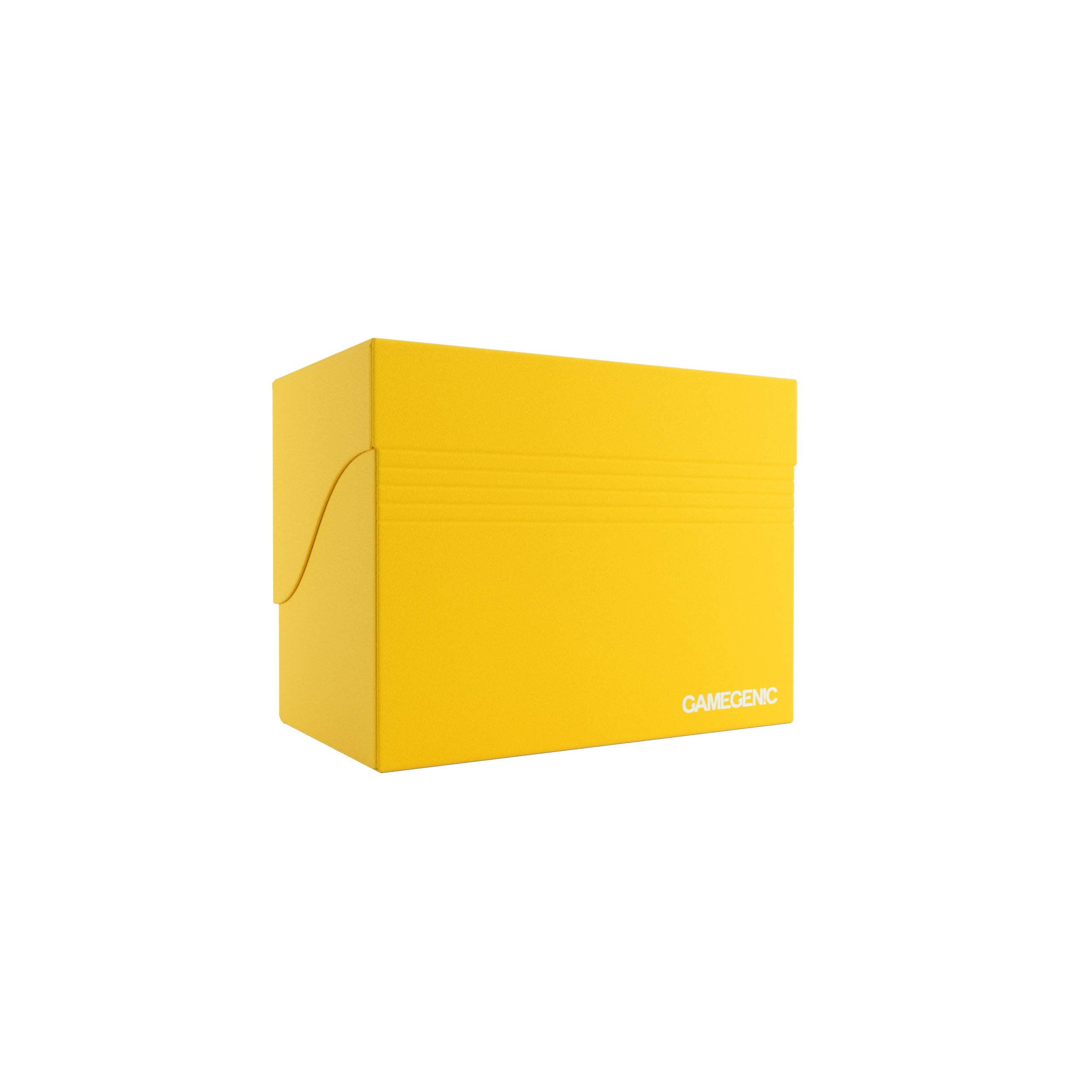 Gamegenic 80-Card Side Holder - Yellow Deck Box for MTG, Pokémon, Yu-Gi-Oh! 4