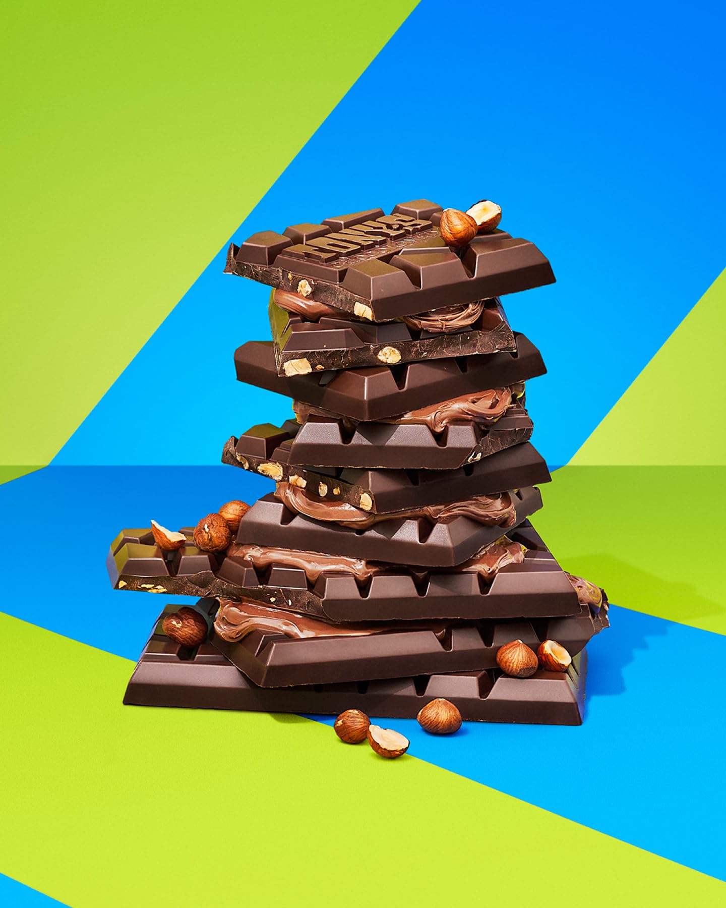 Tony's Chocolonely Dark Creamy Hazelnut Crunch Chocolate Bar 180g - Belgian Fairtrade Vegan Chocolate 3