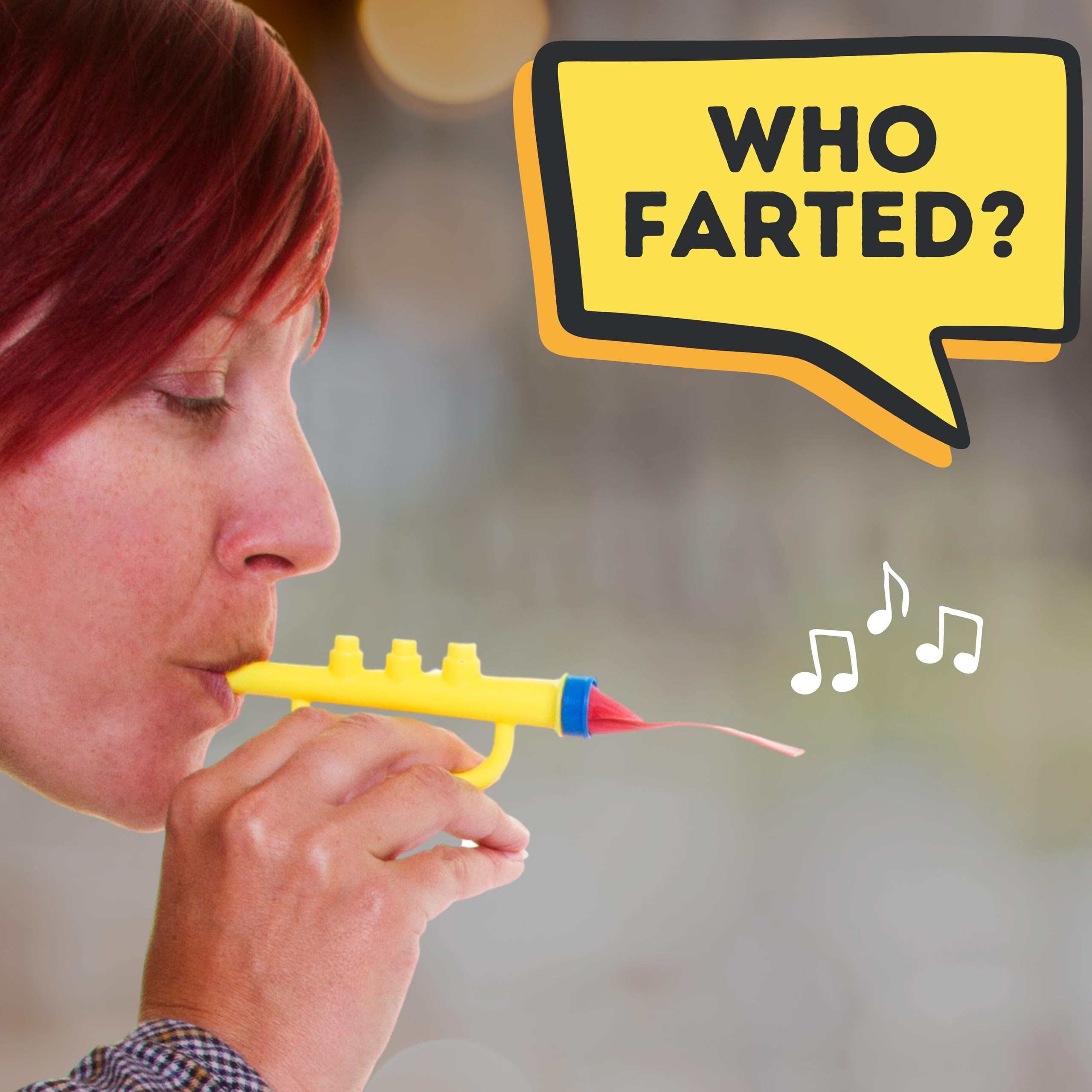 Fart Trumpet OT2050 - Hilarious Novelty Toy for Kids 9 Years and Up 5