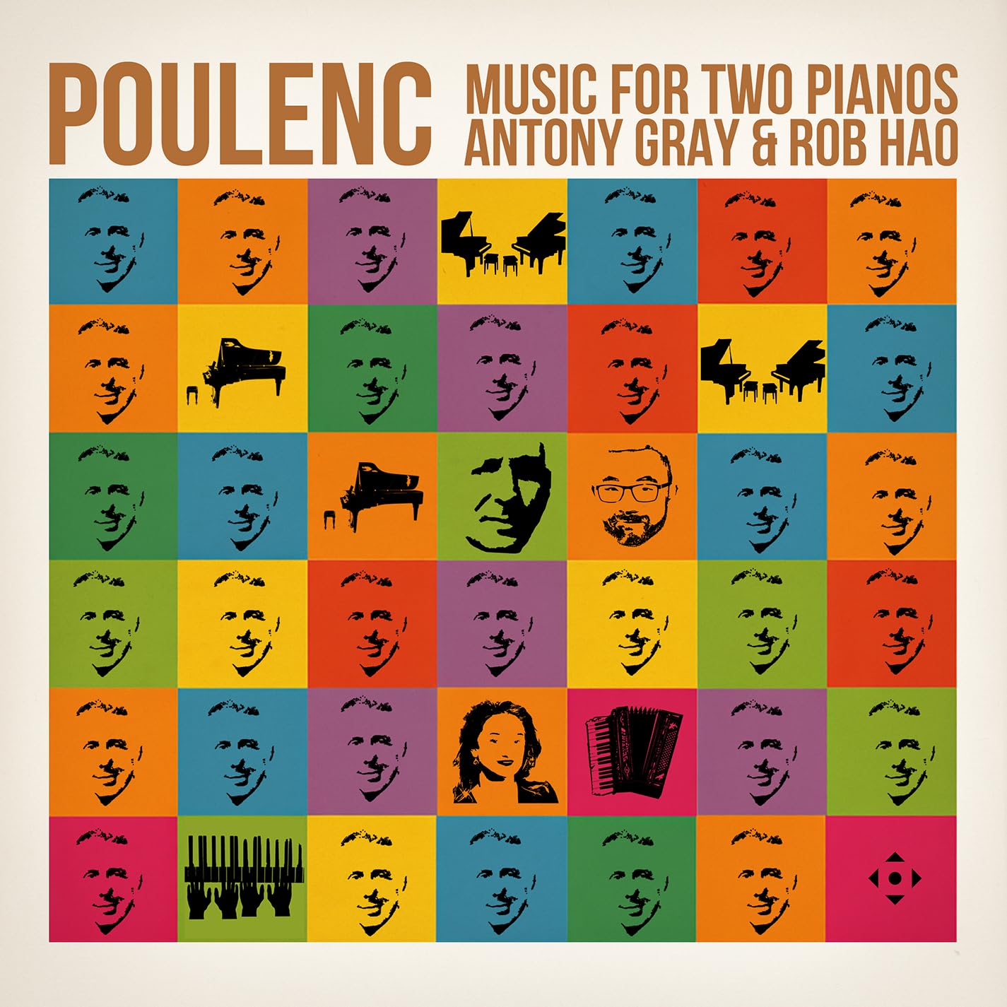 Francis Poulenc - Music for Two Pianos [CD] 1