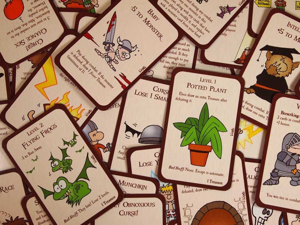 Steve Jackson Games Munchkin Board Game | Ages 10+ | 3 to 6 Players | 60 Min Playtime