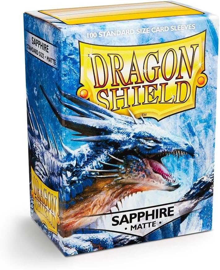 Dragon Shield Matte Standard Size Sleeves 100Pk Sapphire