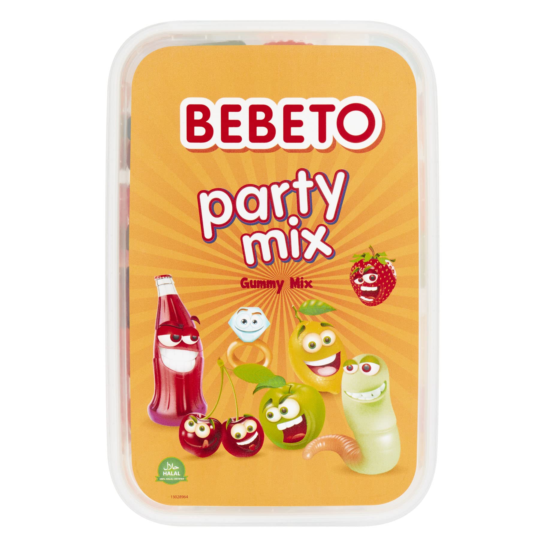 Bebeto Gummy Party Mix (400g) - Halal Certified Sweets, Pack of 1